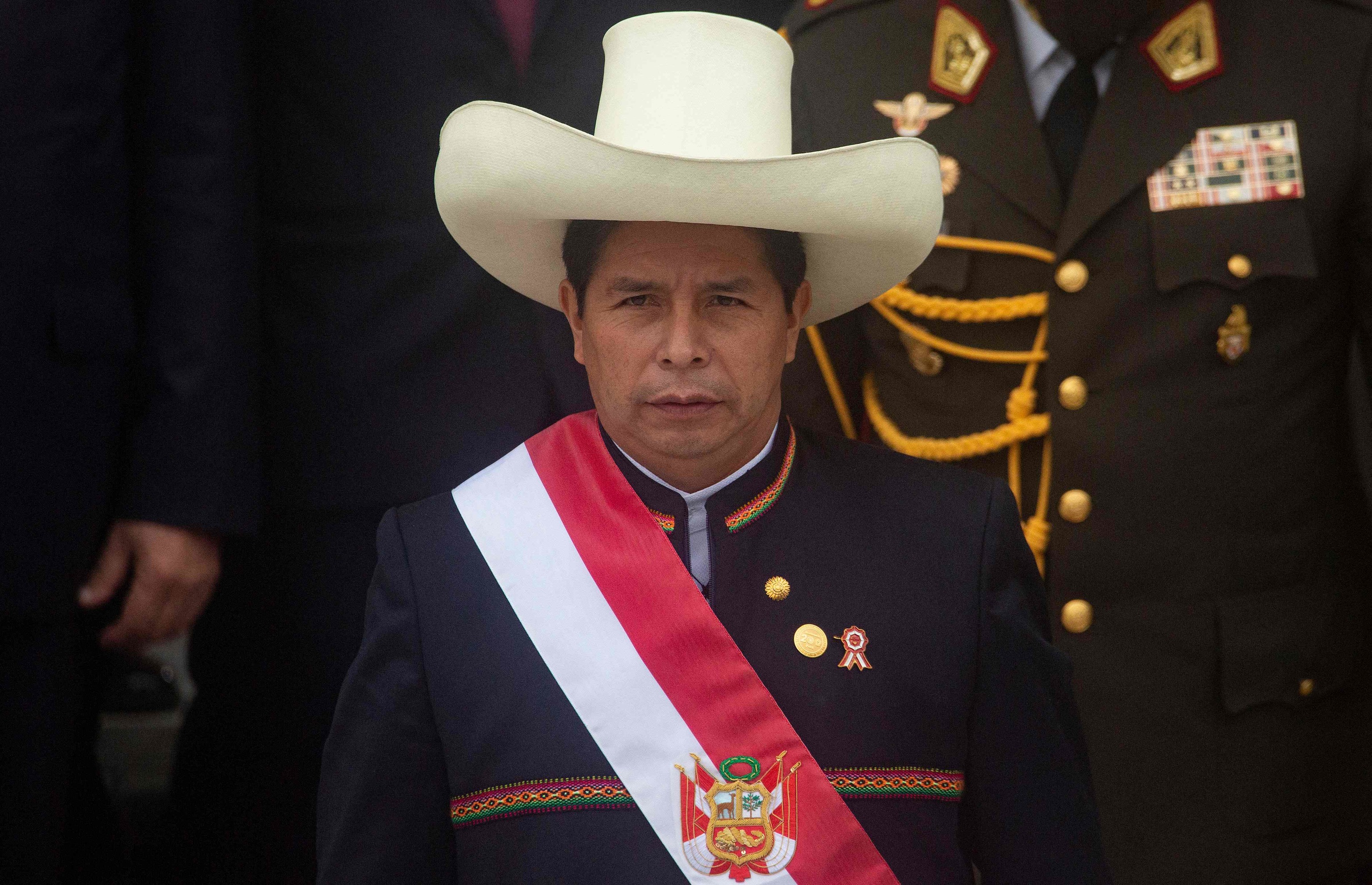 El ex presidente peruano Pedro Castillo en una imagen de 2021.