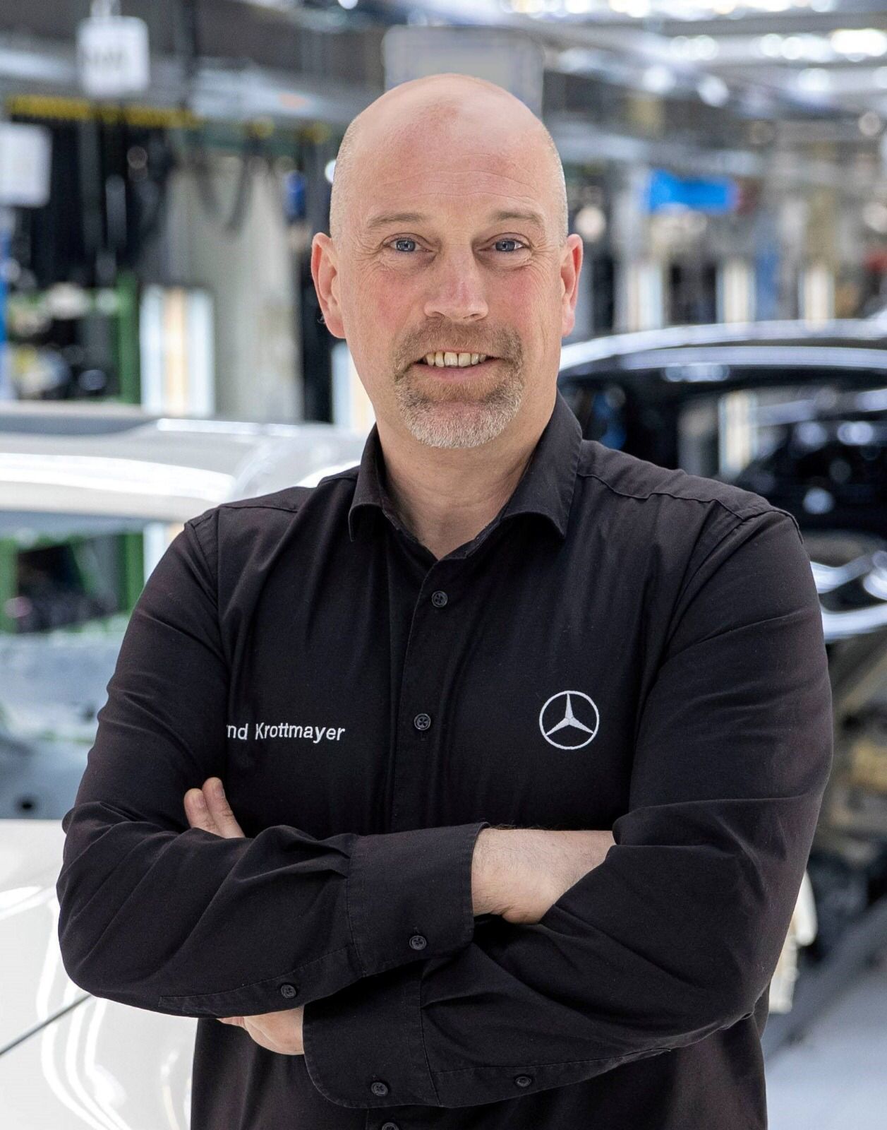 El ingeniero alemn Bernd Krottmayer, nuevo director general de la planta de Mercedes en Vitoria.