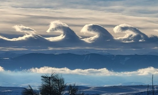 El fenmeno, en el cielo de Wyoming.