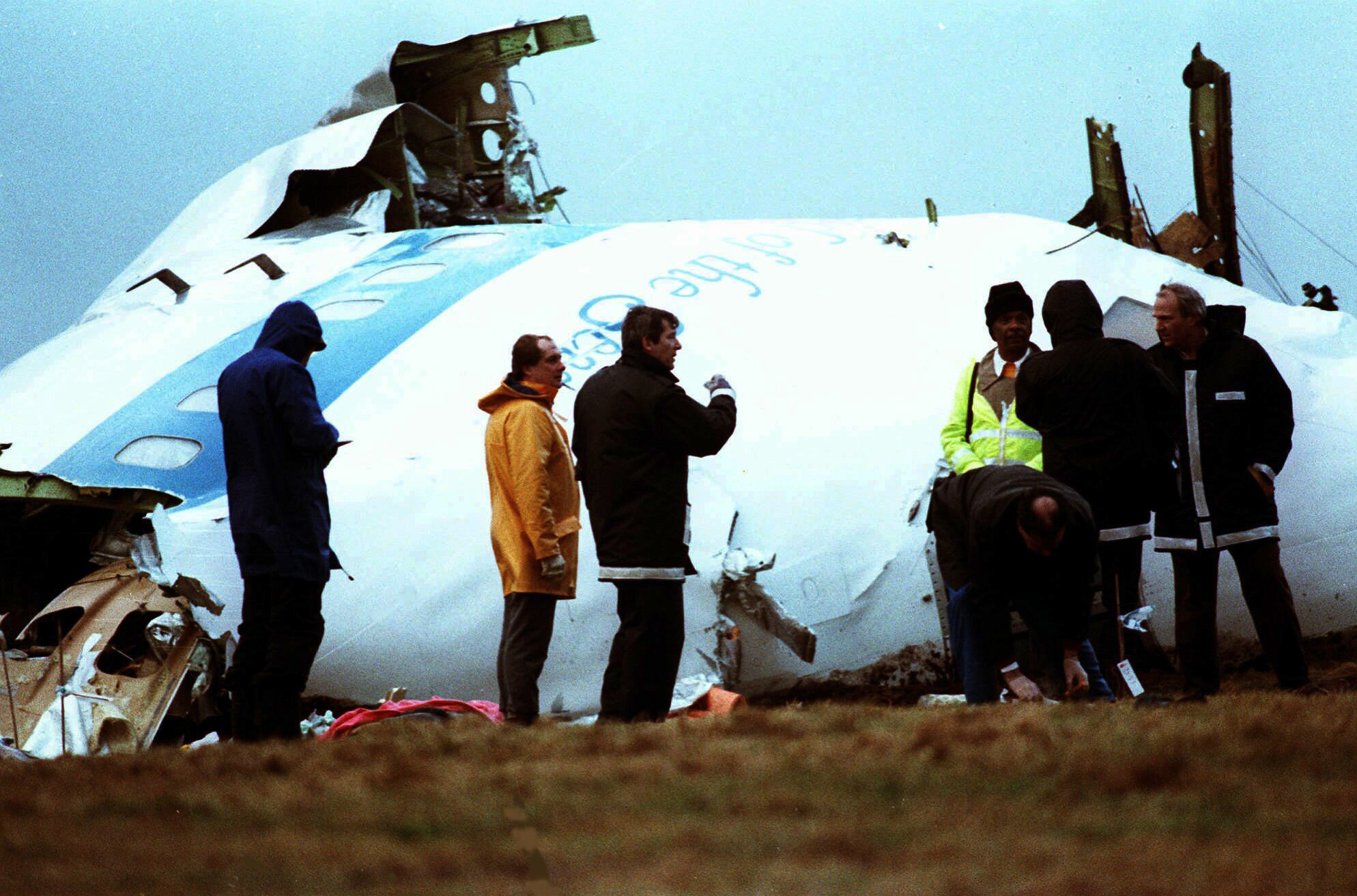 El Boeing 747 que cay sobre Lockerbie por un atentado