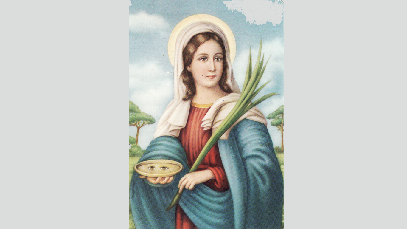 Santa Lucía: ¿Qué santo se celebra hoy? Consulta el santoral del martes 13  de diciembre | Cómo
