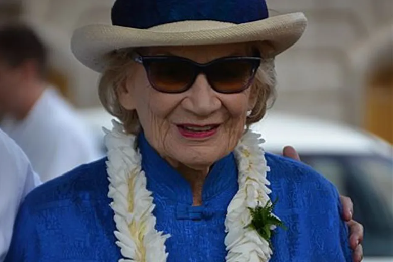 Abigail Kinoiki Kekaulike Kawnanakoa en 2012.