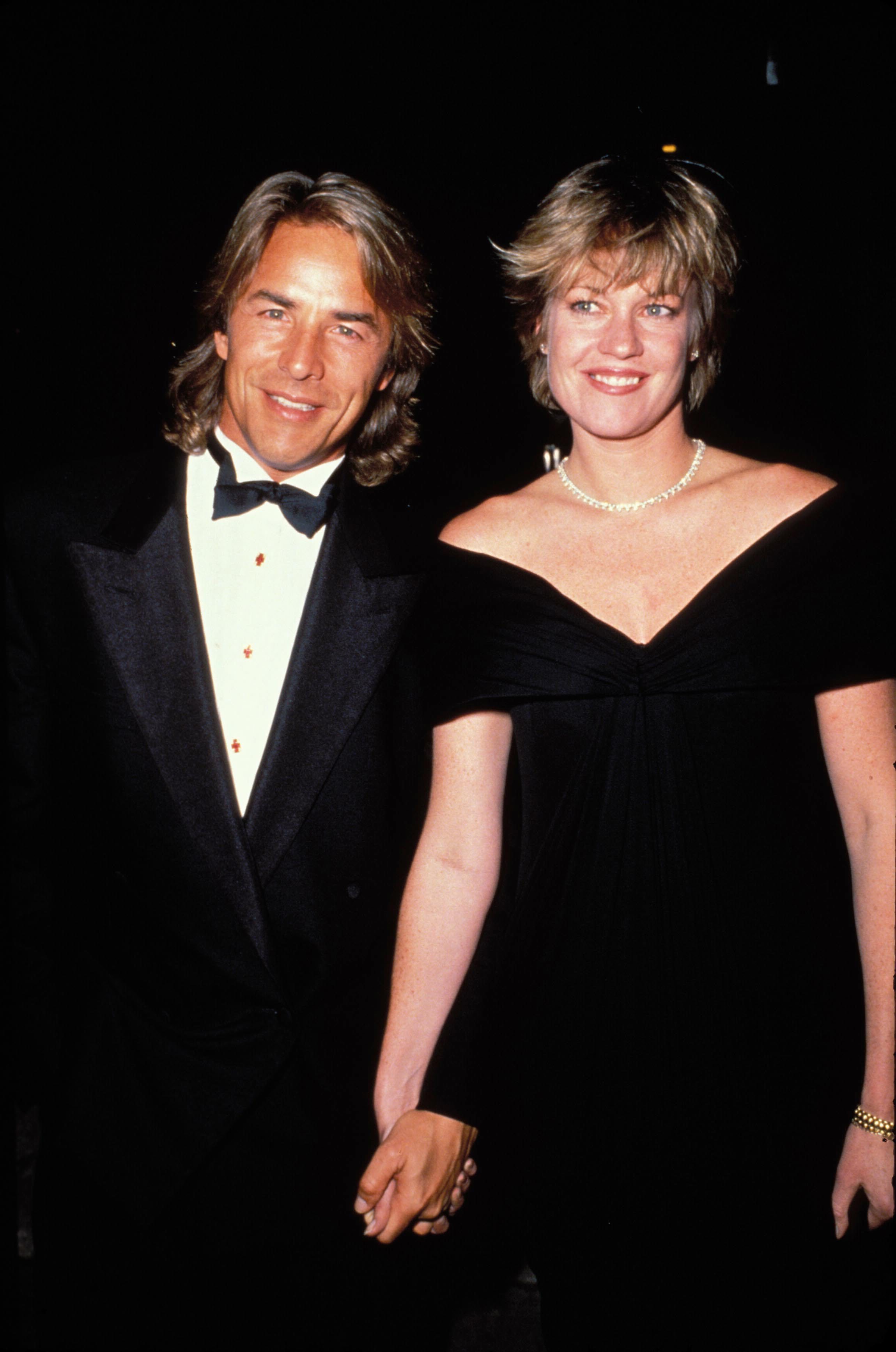 El actor, junto a Melanie Griffith, en 1980.