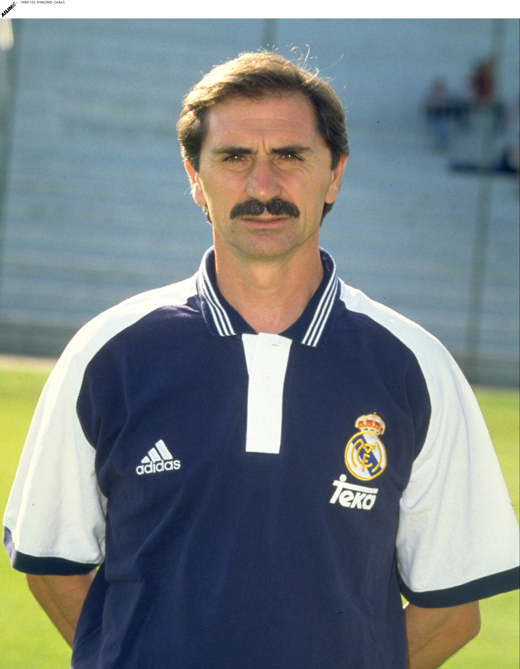 Miguel Ángel, en su etapa de entrenador de porteros en el Real Madrid