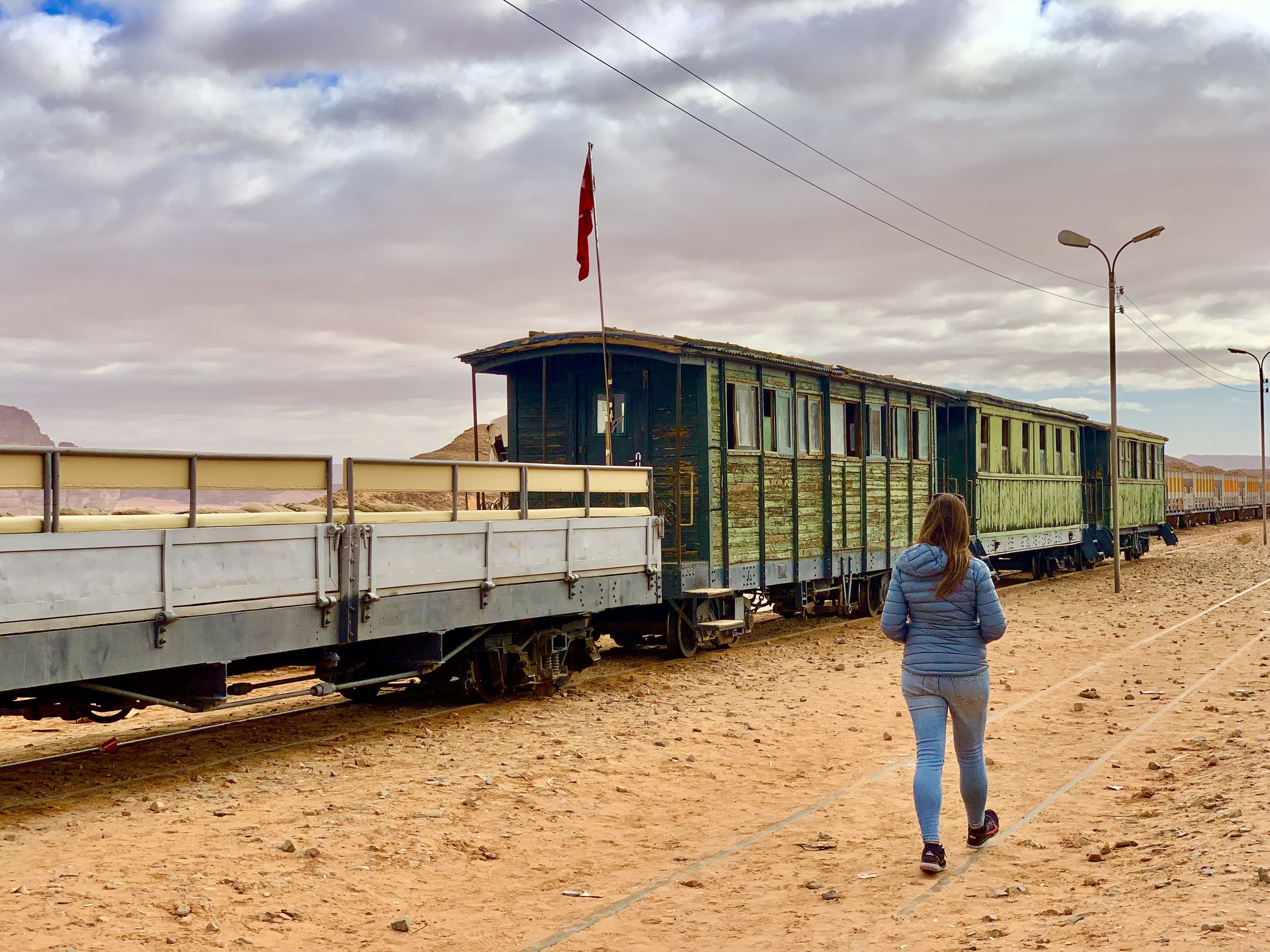 Los trenes originales de 'Lawrence de Arabia'.