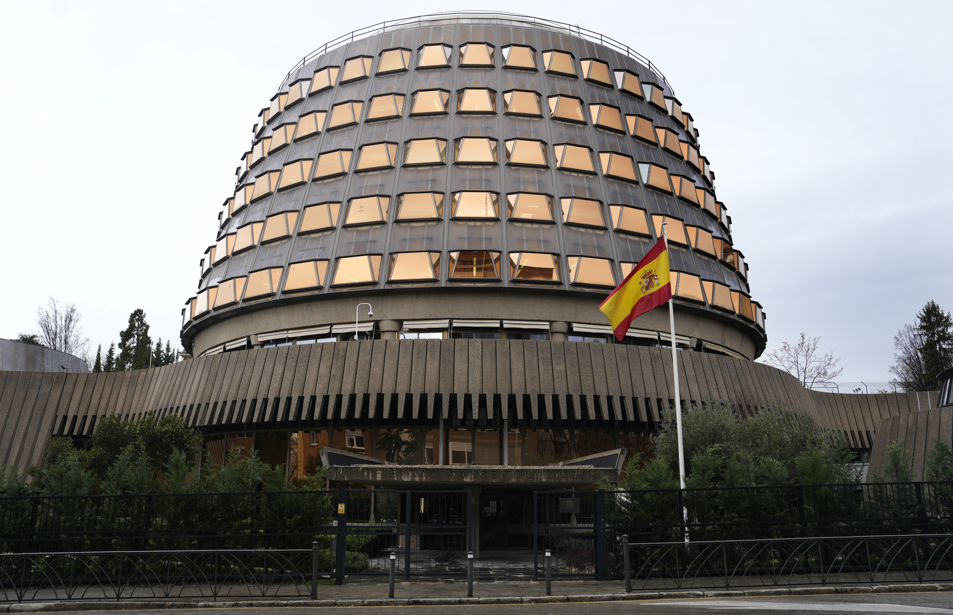 El edificio del Tribunal Constitucional.