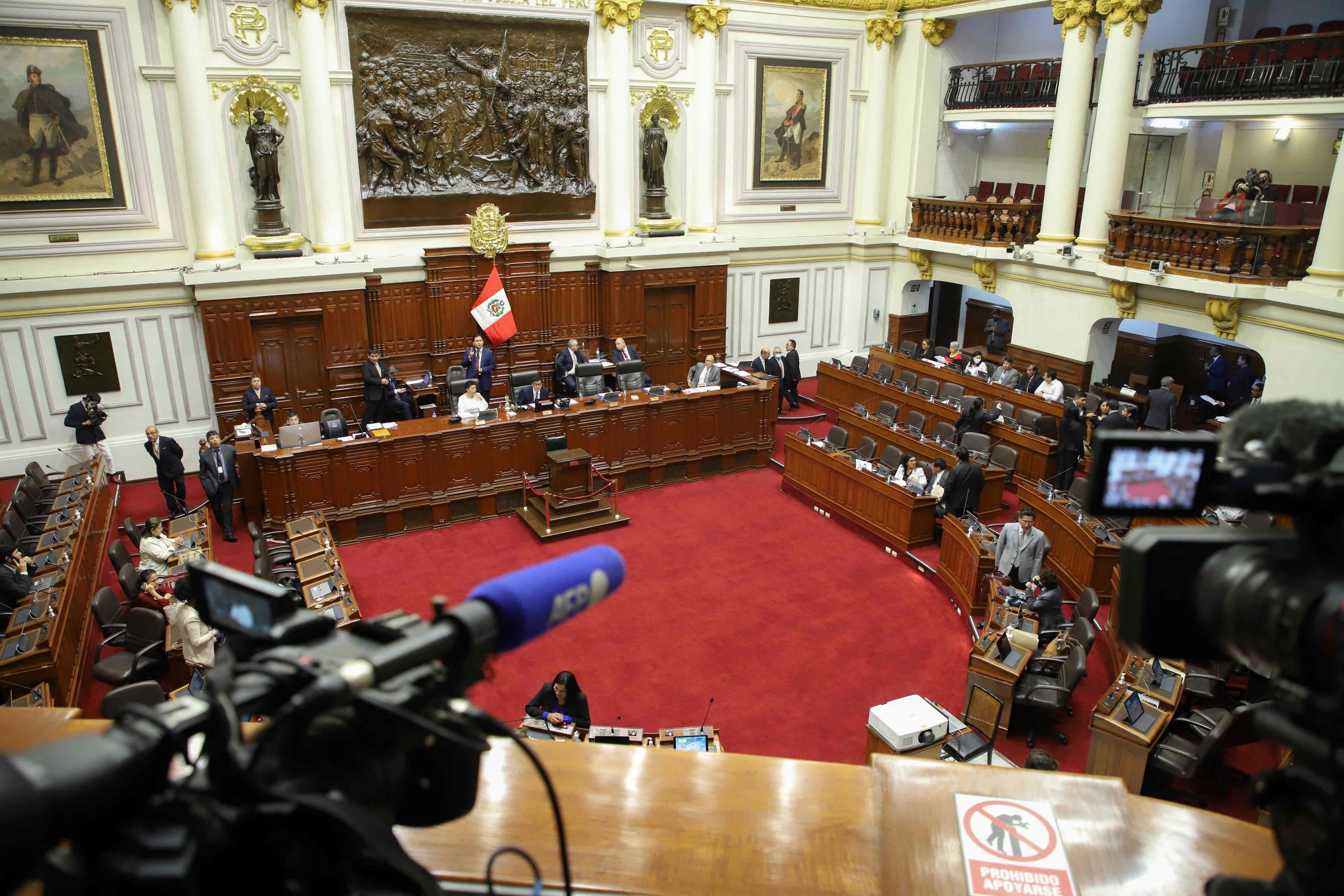 Pleno del Congreso Peruano