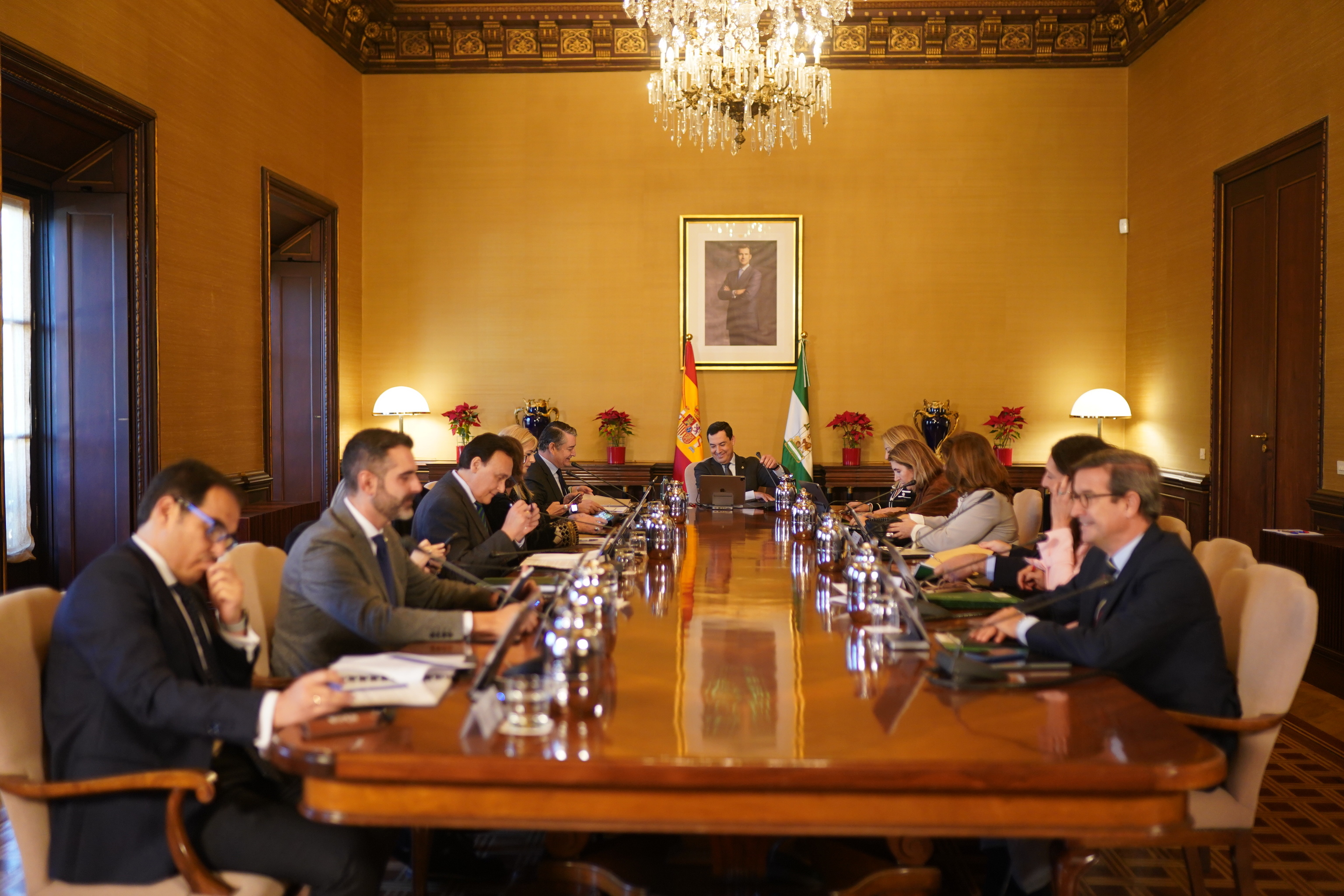 El Consejo de Gobierno andaluz, reunido este martes.