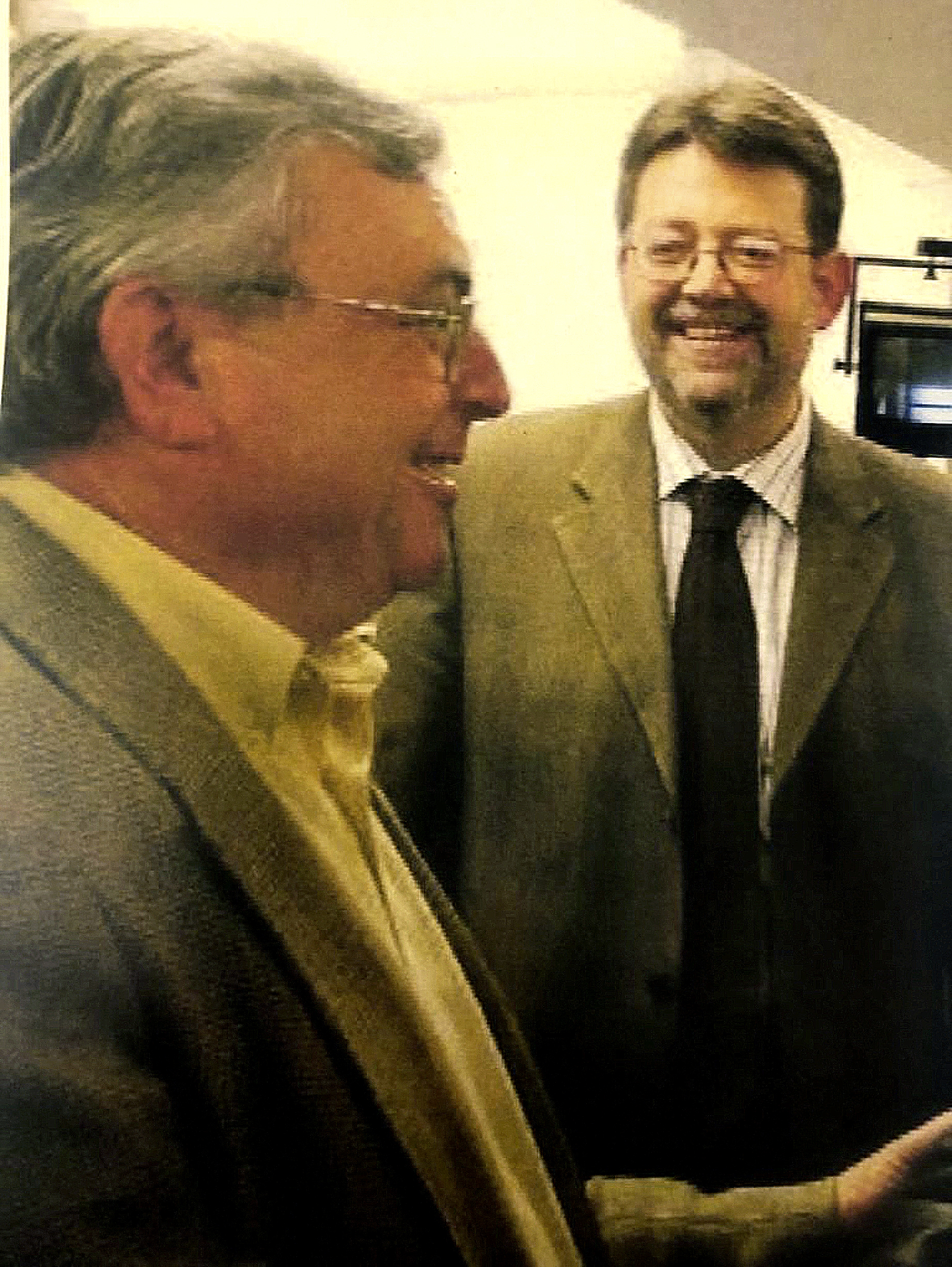 Ximo Puig y José María Cataluña, en una imagen tomada hace años.