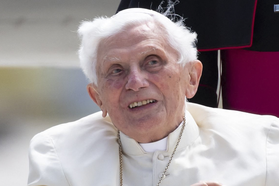 Primer plano de Benedicto XVI en una imagen captada en junio de 2020.