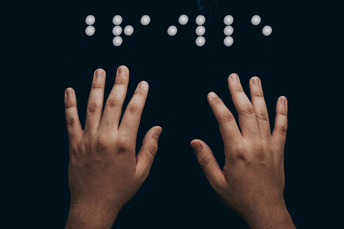 Keylab Braille es un sistema que convierte la voz en letras presentadas en código Braille.