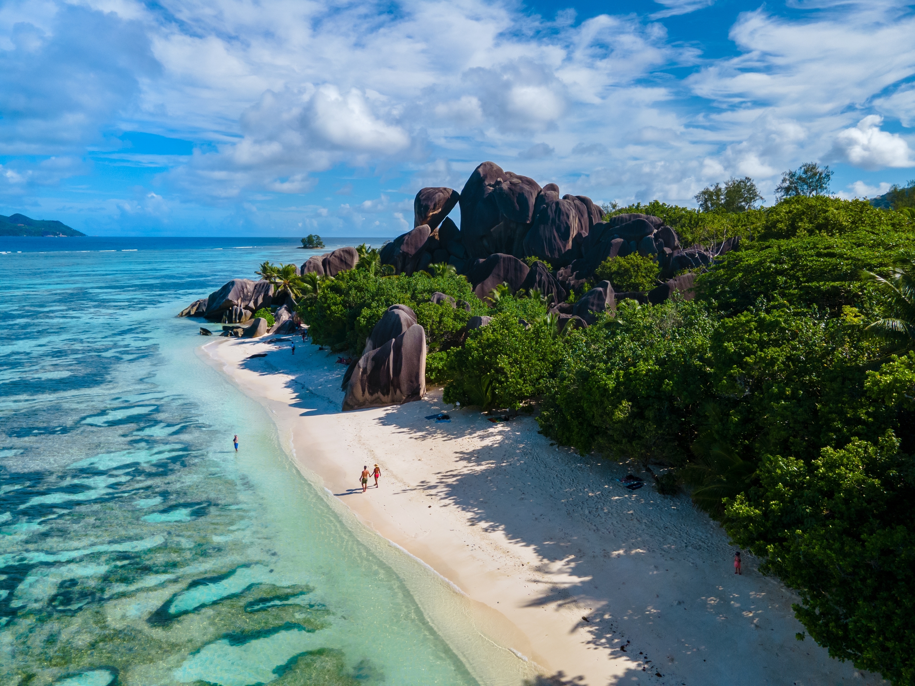 Las paradisiacas playas de las Seychelles.