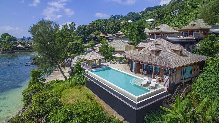 Las villas del Hilton Seychelles Northolme Resorts & Spa.