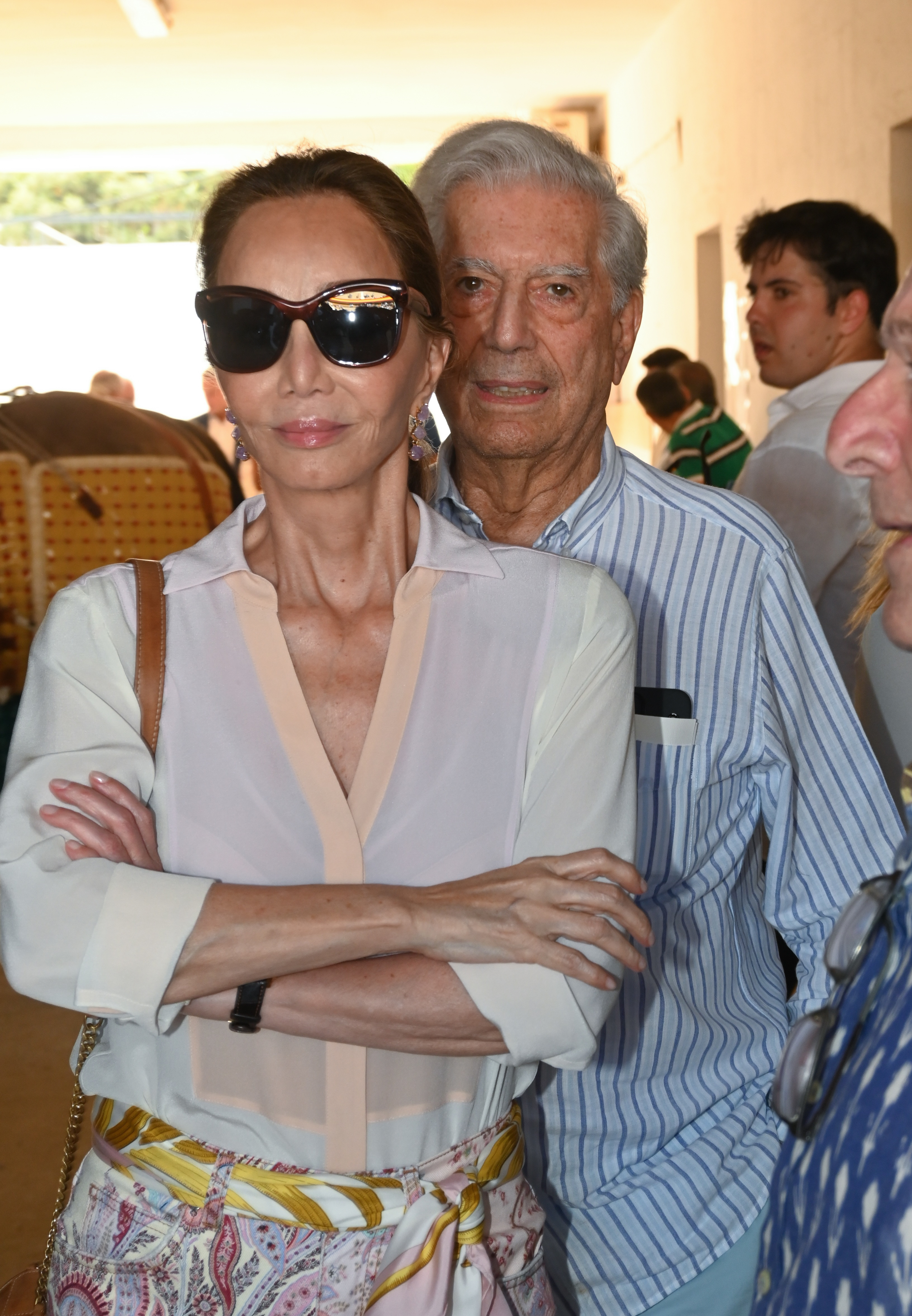 Preysler y Vargas Llosa, en  verano.