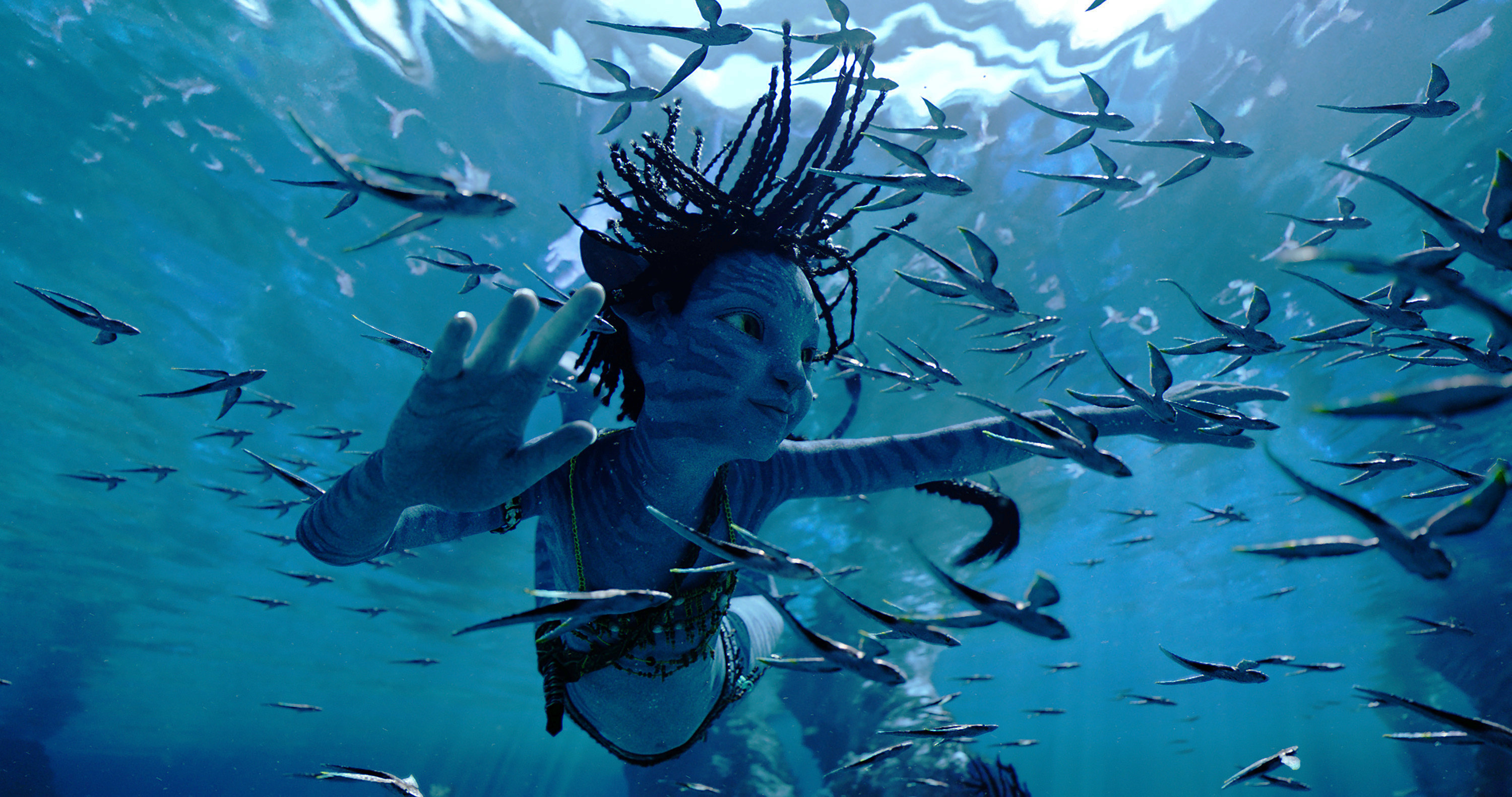 Imagen de 'Avatar: el sentido del agua', de James Cameron.