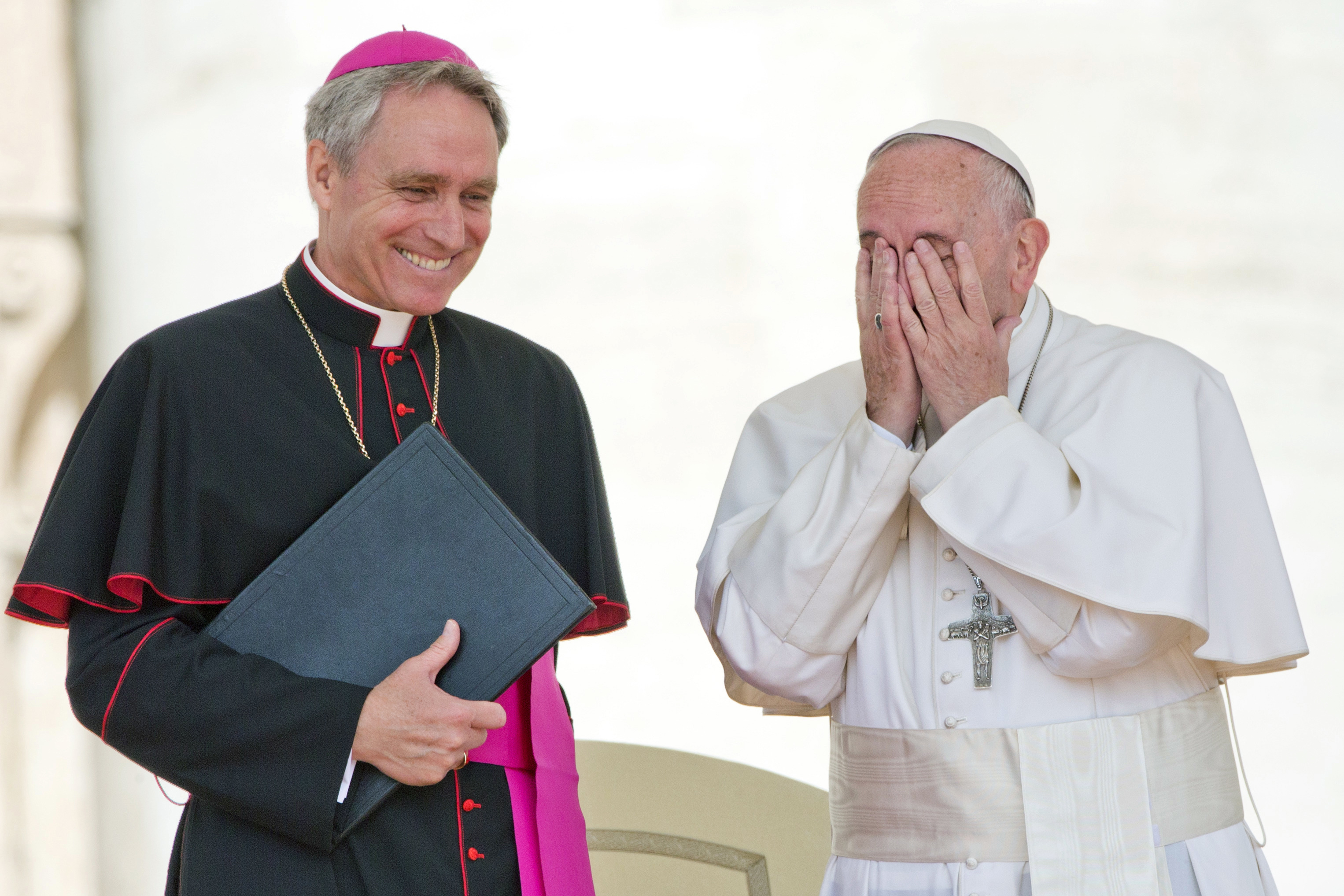 Georg Gänswein y el papa Francisco