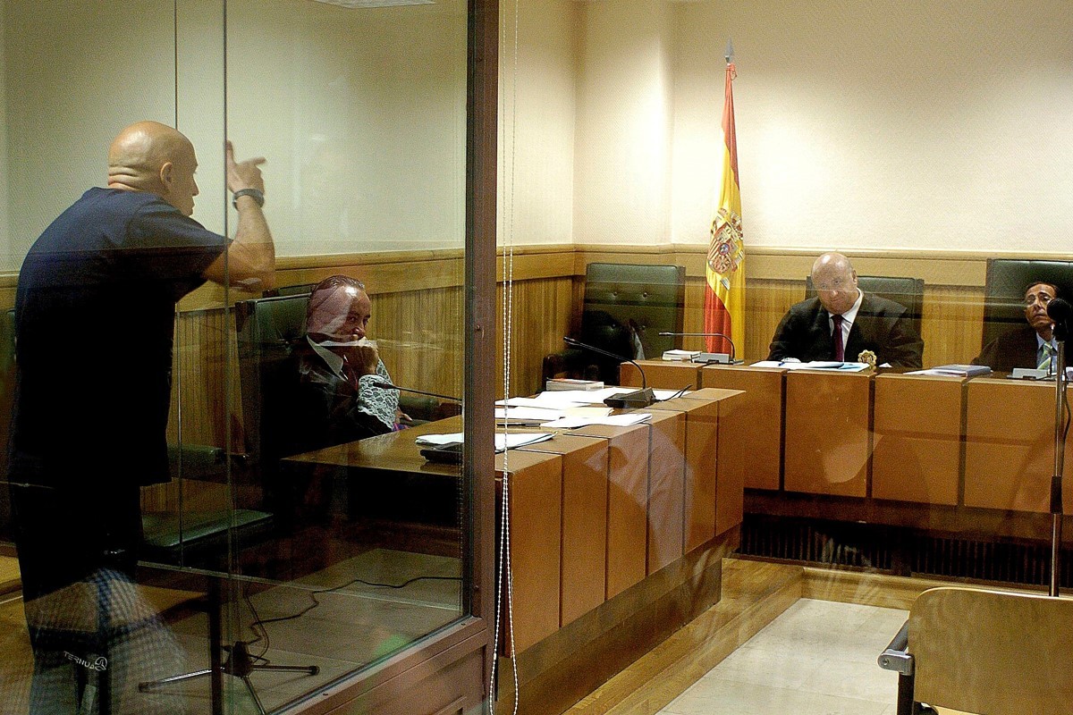 Iaki Bilbao amenaza a un juez en la Audiencia Nacional.