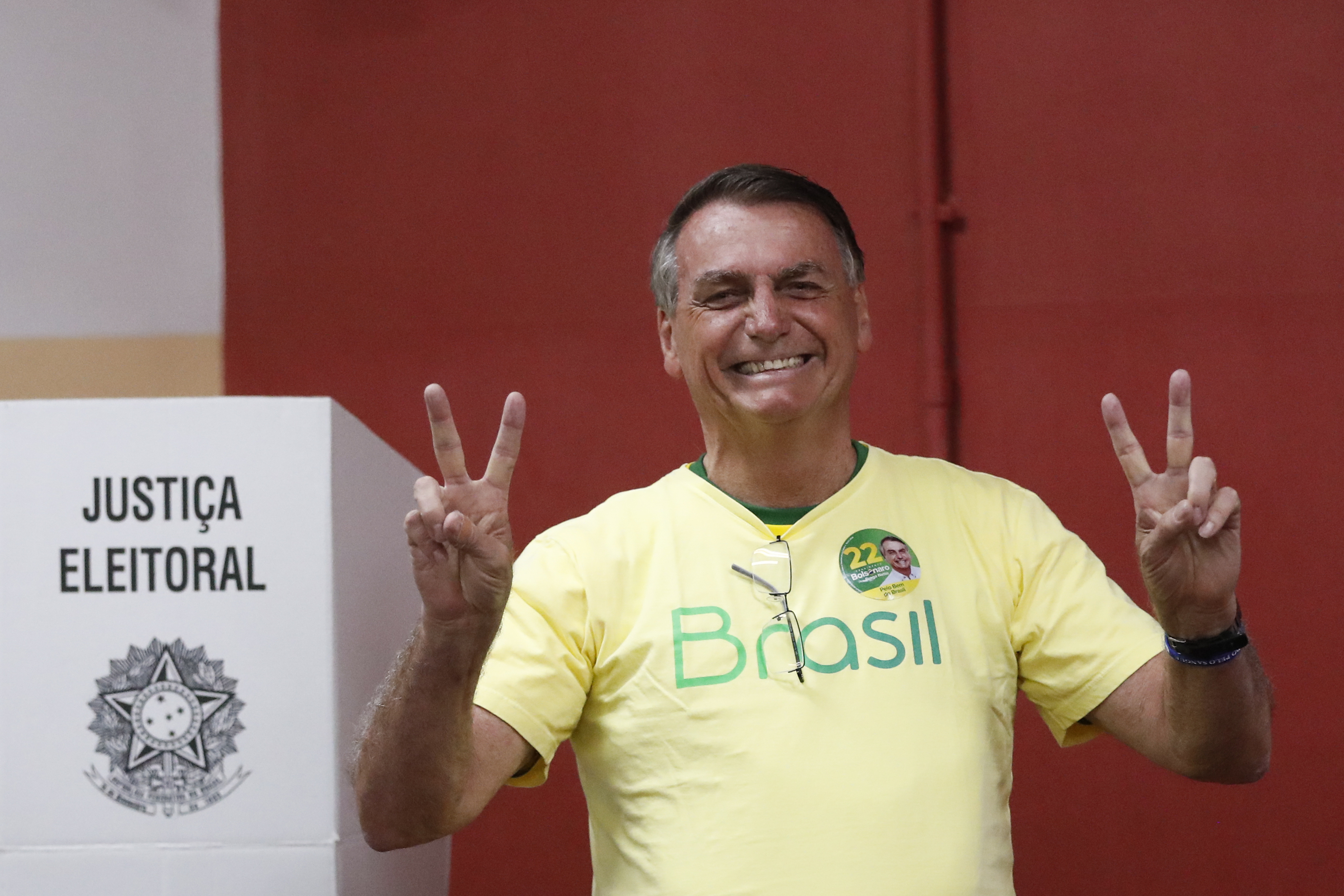 El ex presidente de Brasil, Jair Bolsonaro.