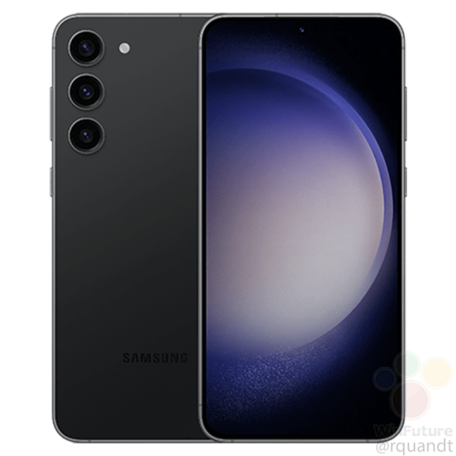 Frontal y cámara trasera del nuevo Samsung Galaxy S23