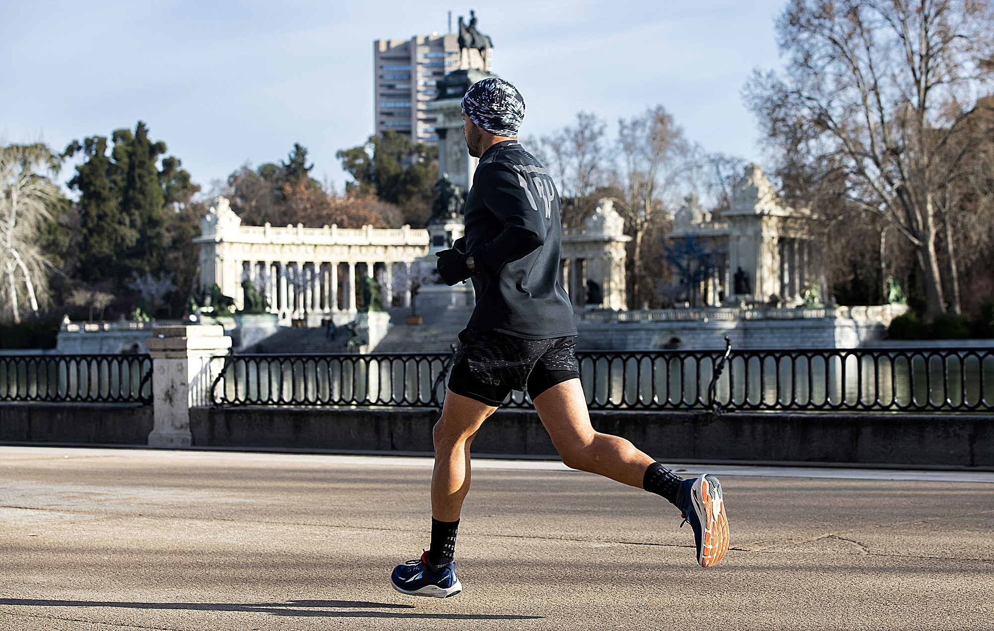 Estrenado enero, los puntos verdes de Madrid multiplican sus entusiastas corredores.