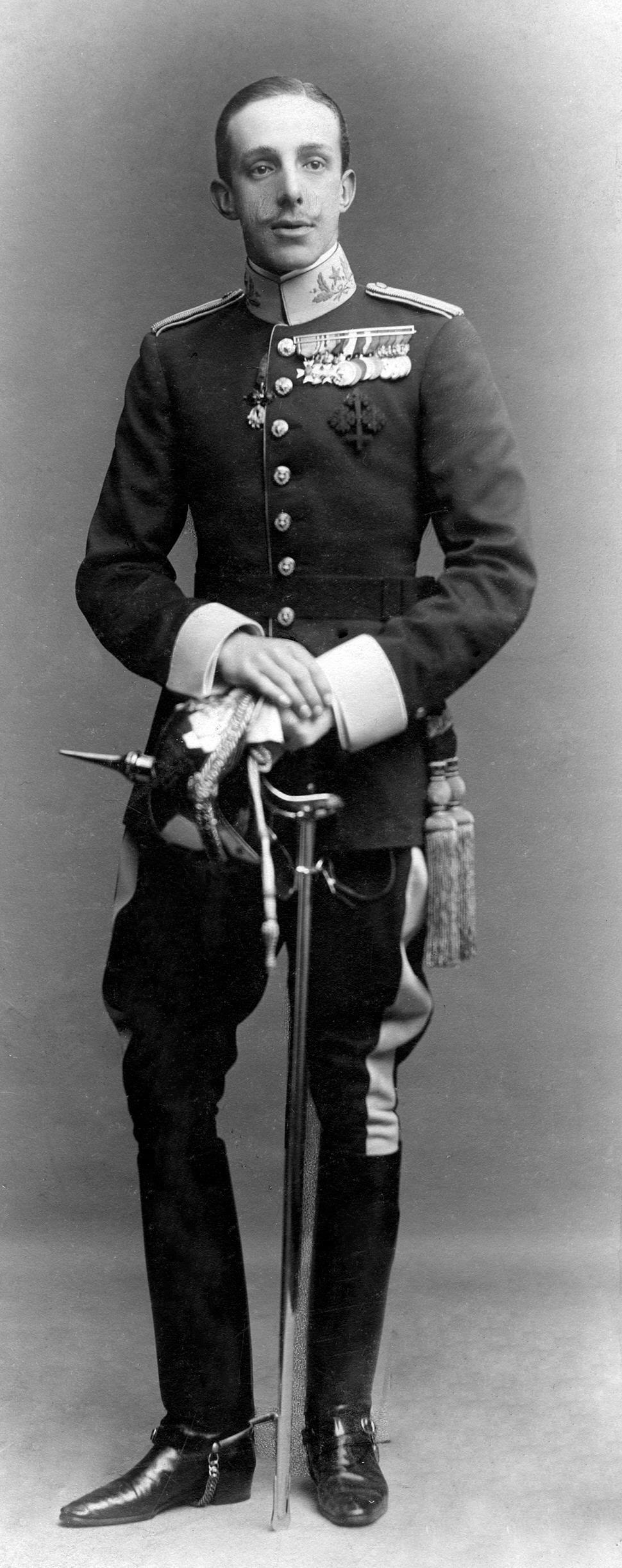 Alfonso XIII en un retrato de 1906.