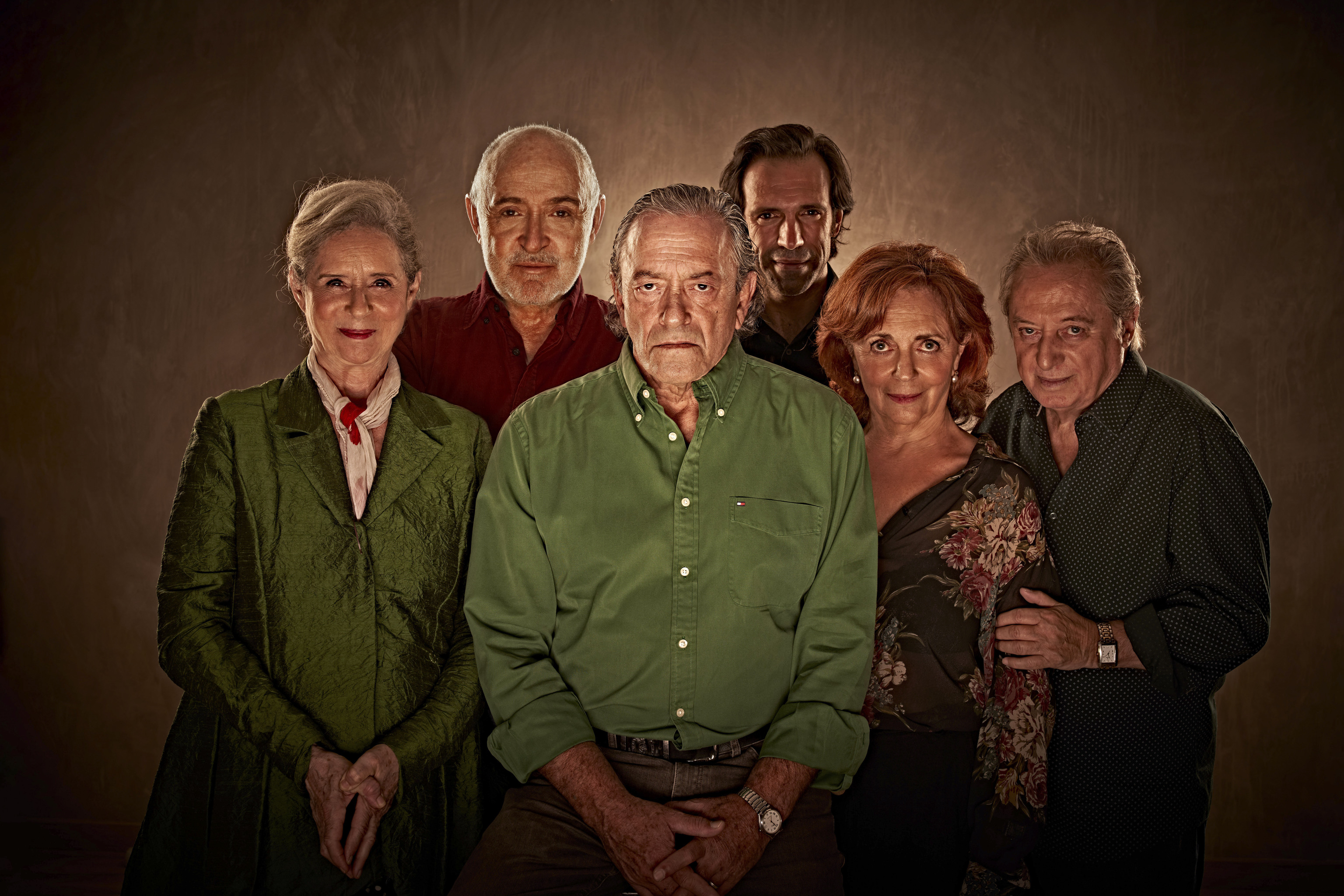 Los actores de 'Los secuestradores del lago Chiemsee'.