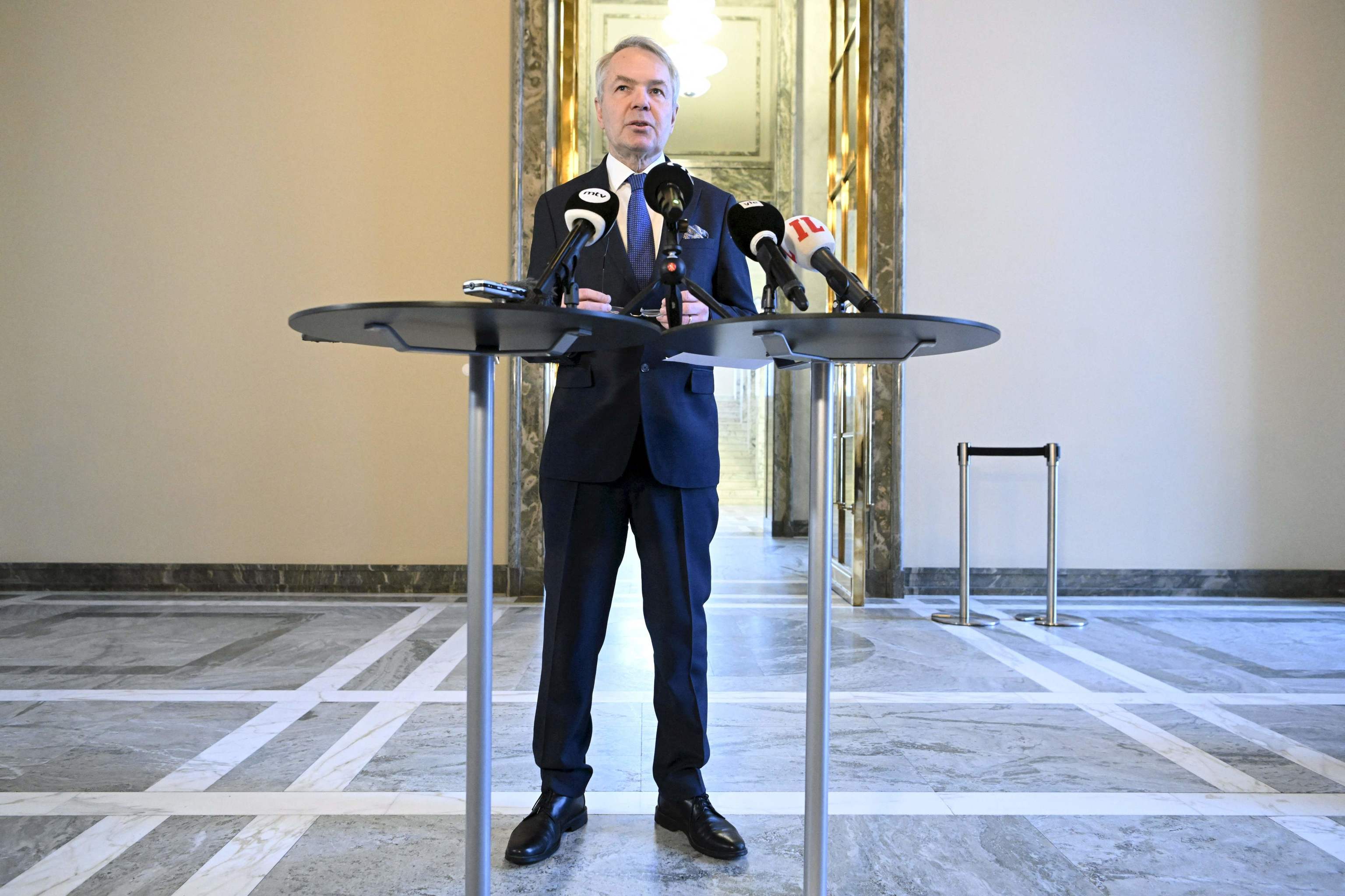 Pekka Haavisto, ministro de Exteriores de Finlandia