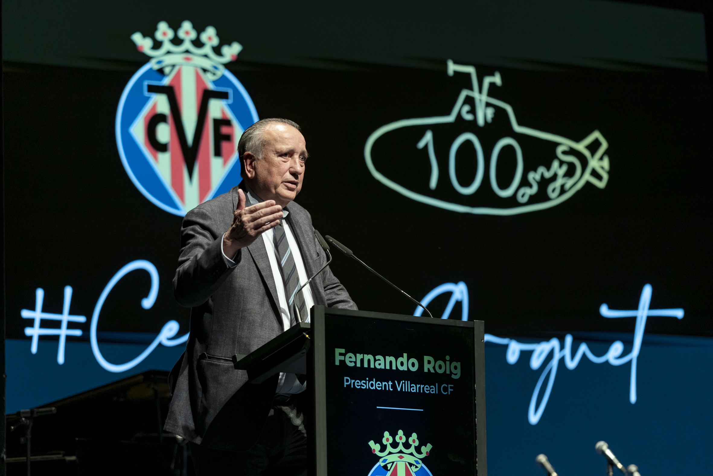 Fernando Roig, presidente del club castellonense.