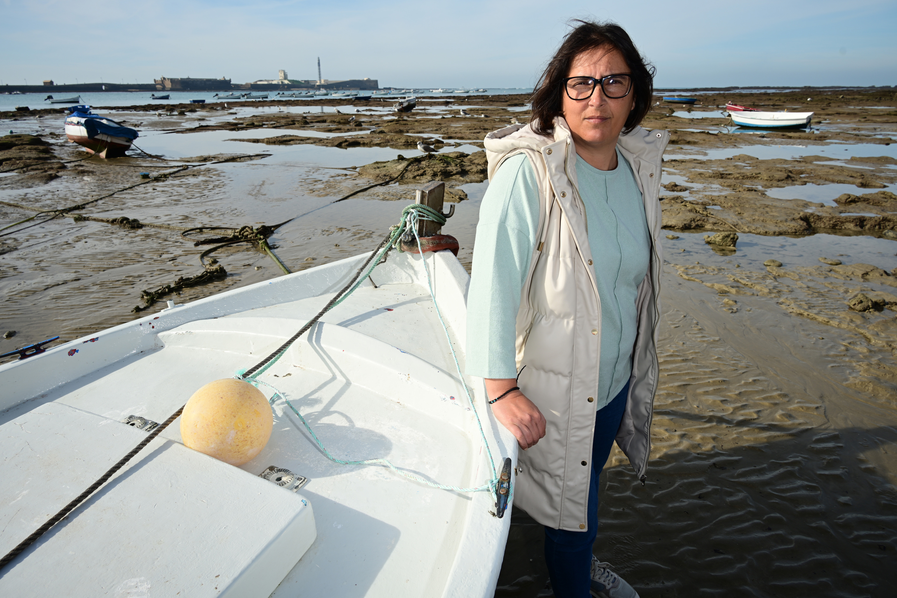 Manuela Leal, pescadora artesanal de Conil.
