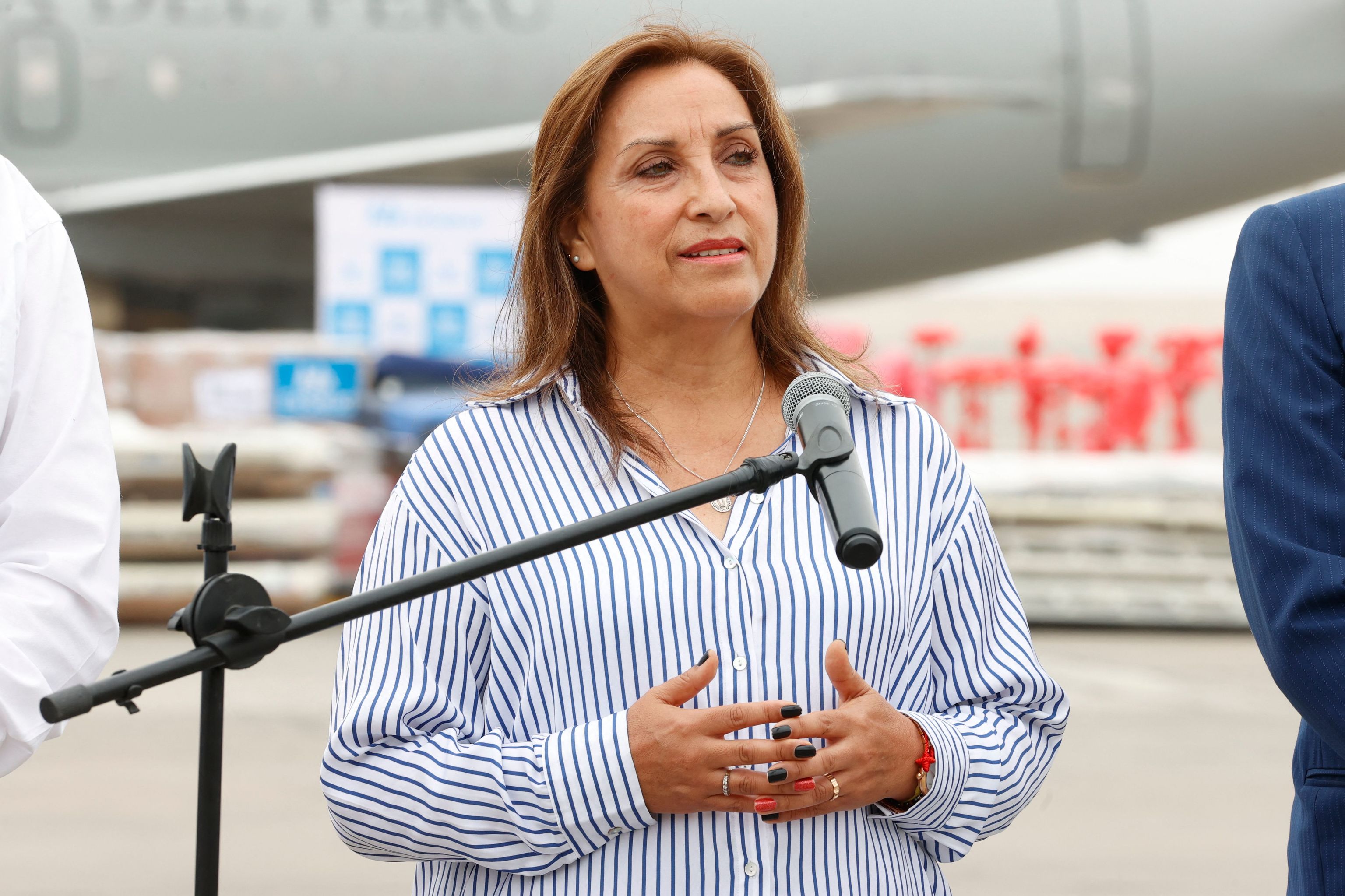 Dina Boluarte: «No tengo ningún interés en quedarme en la Presidencia de Perú»