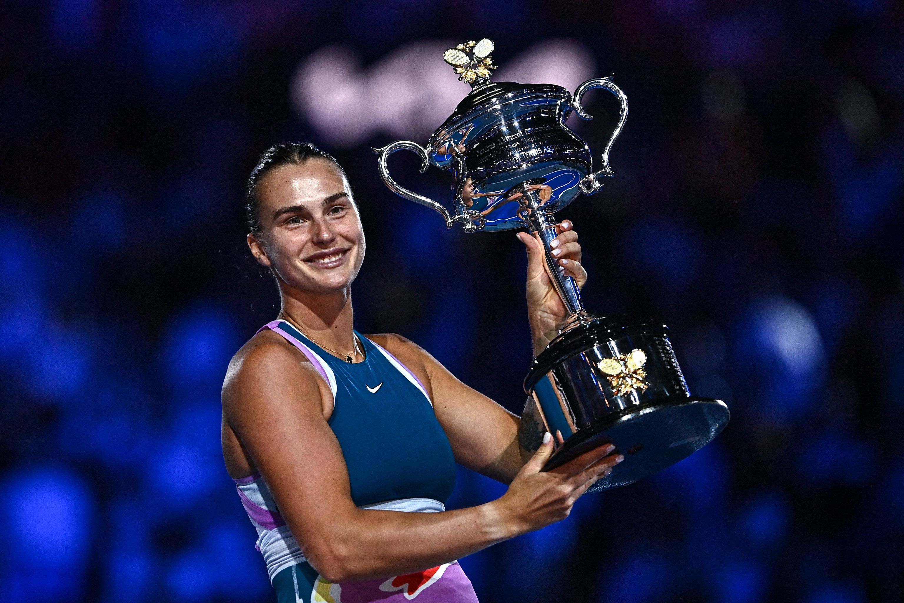Aryna Sabalenka, ganadora del Open de Australia