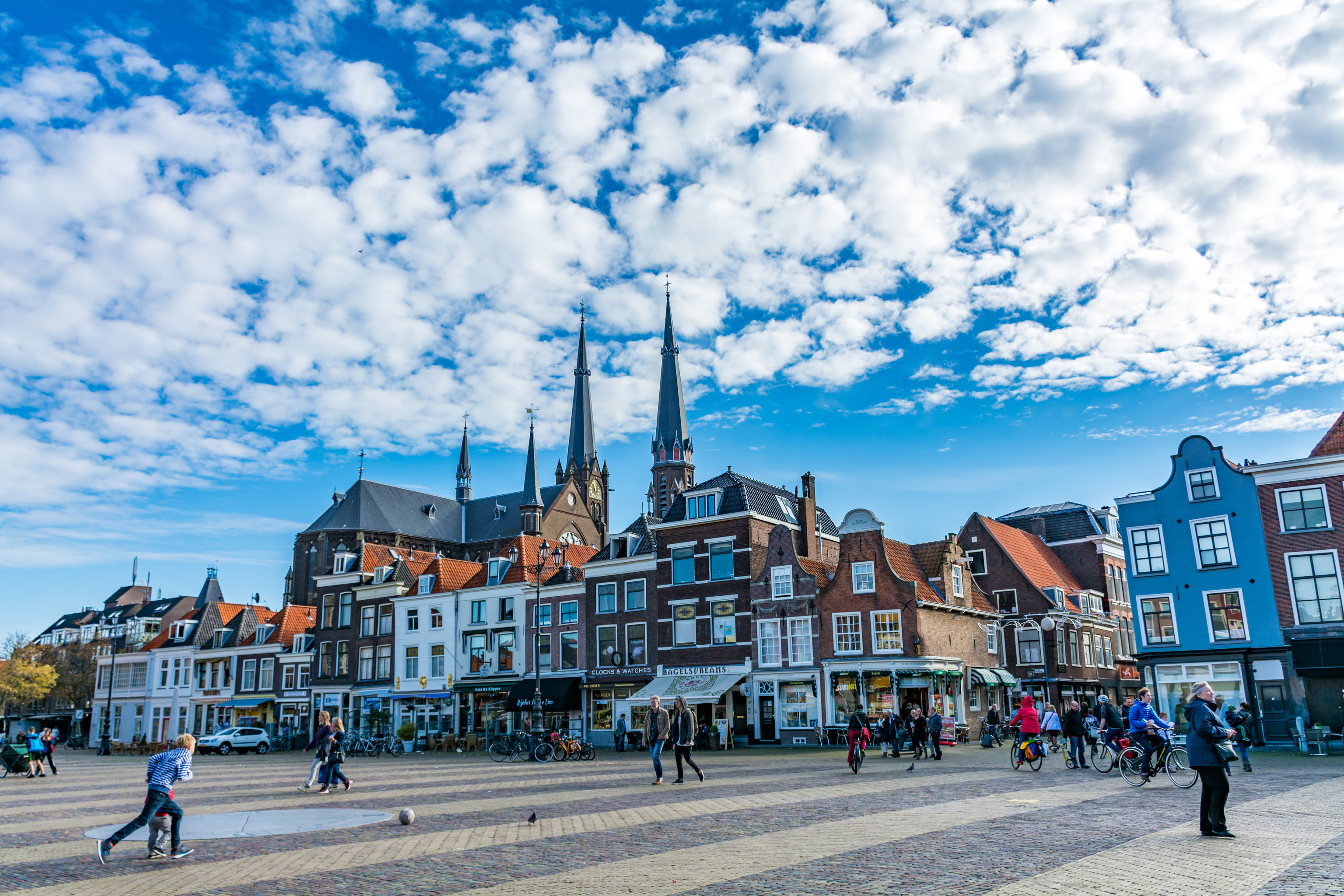 La ciudad de Delft.