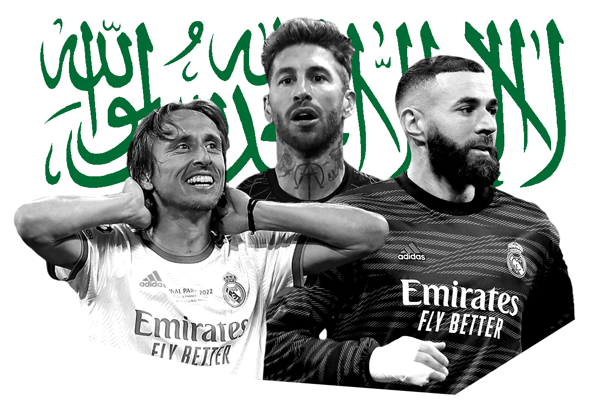 Arabia Saudí tienta a Ramos, Modric y Benzema: dos años, 60 millones netos y nada de impuestos