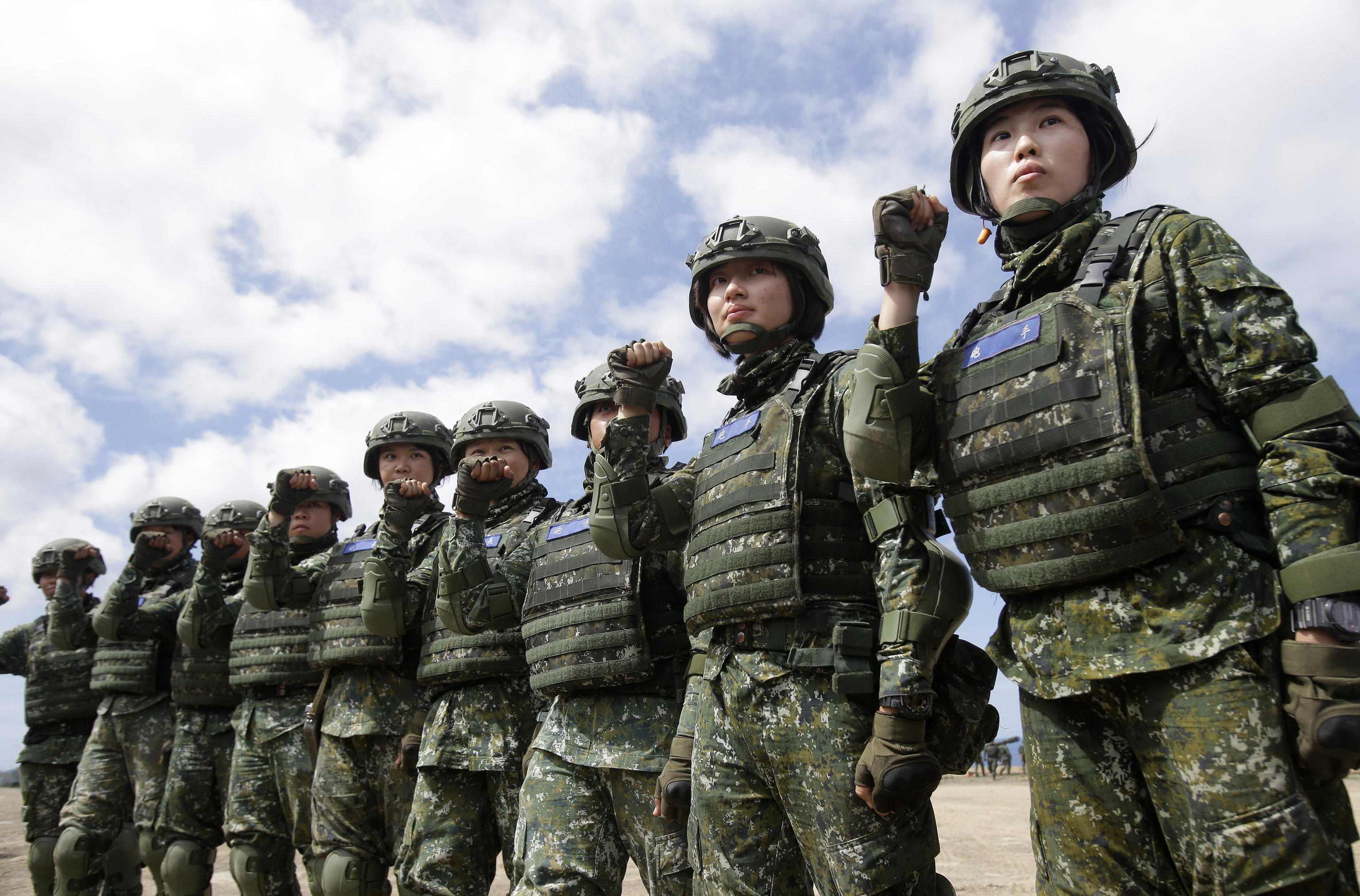 M s Mujeres Soldado En Taiwan Por El Temor A Una Invasi n China