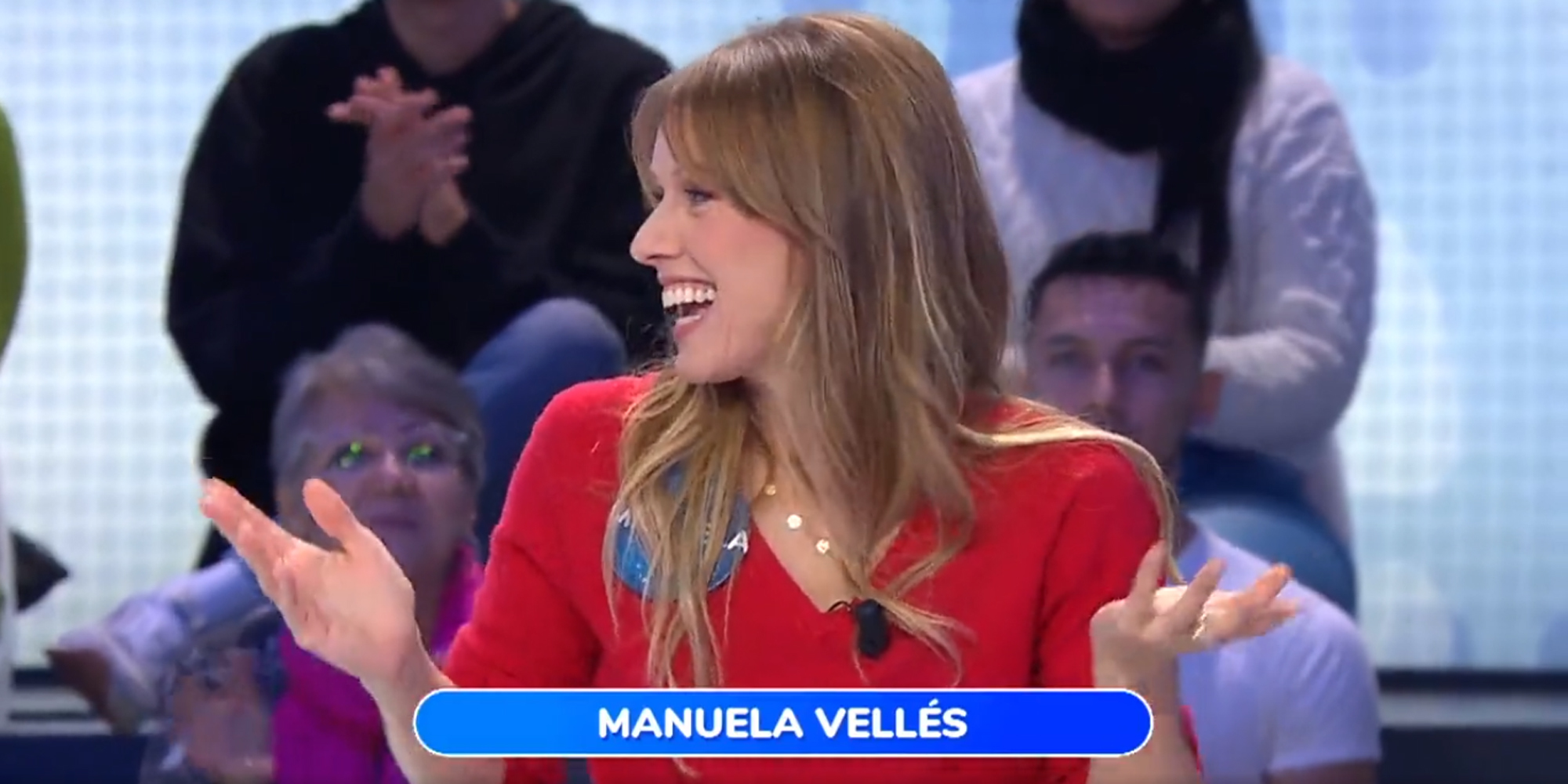 Manuela Vells participando en Pasapalabra.