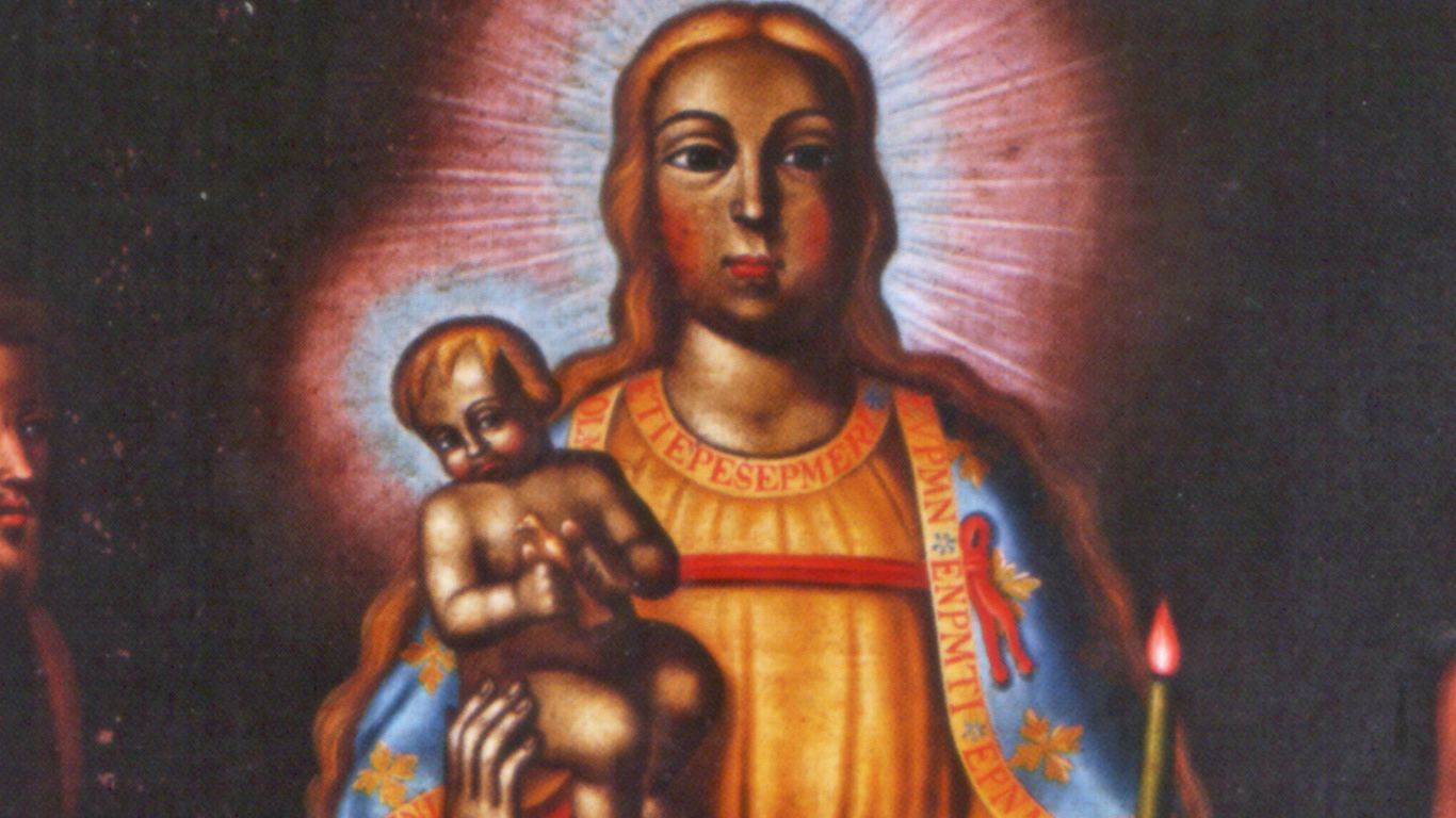 Virgen de La Candelaria.