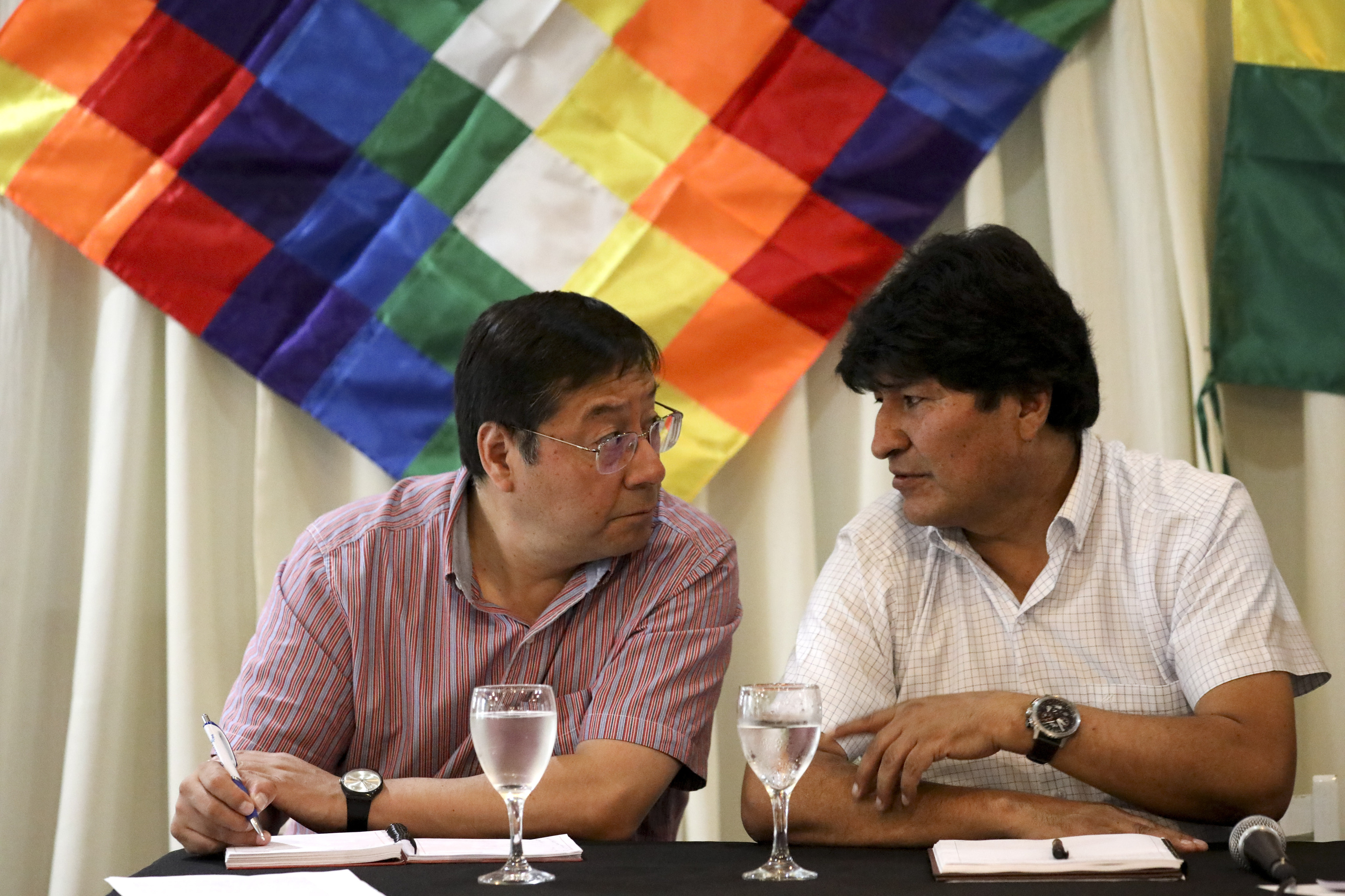 Evo Morales se enfrenta al presidente Arce