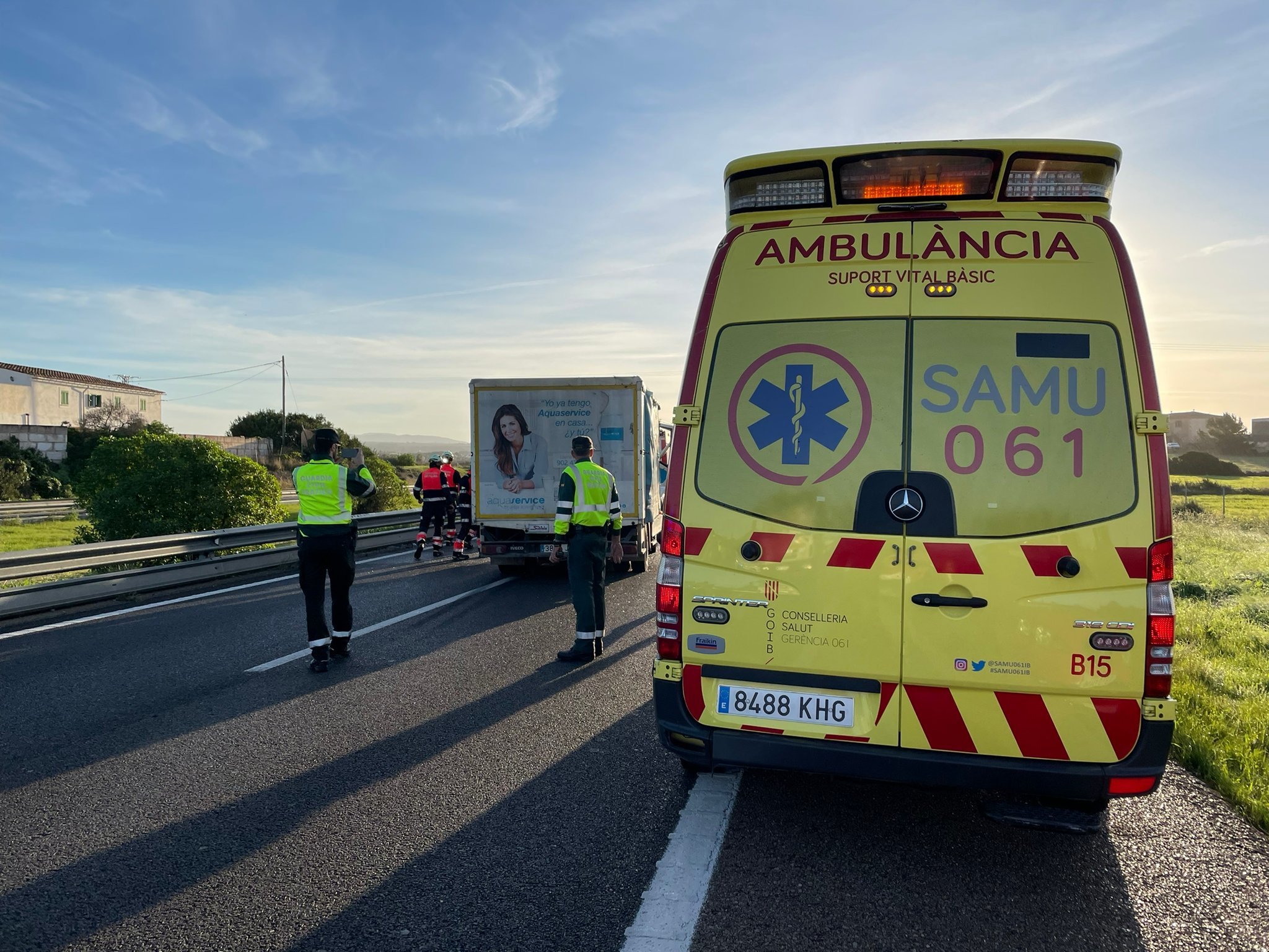 Una ambulancia de Ibiza.