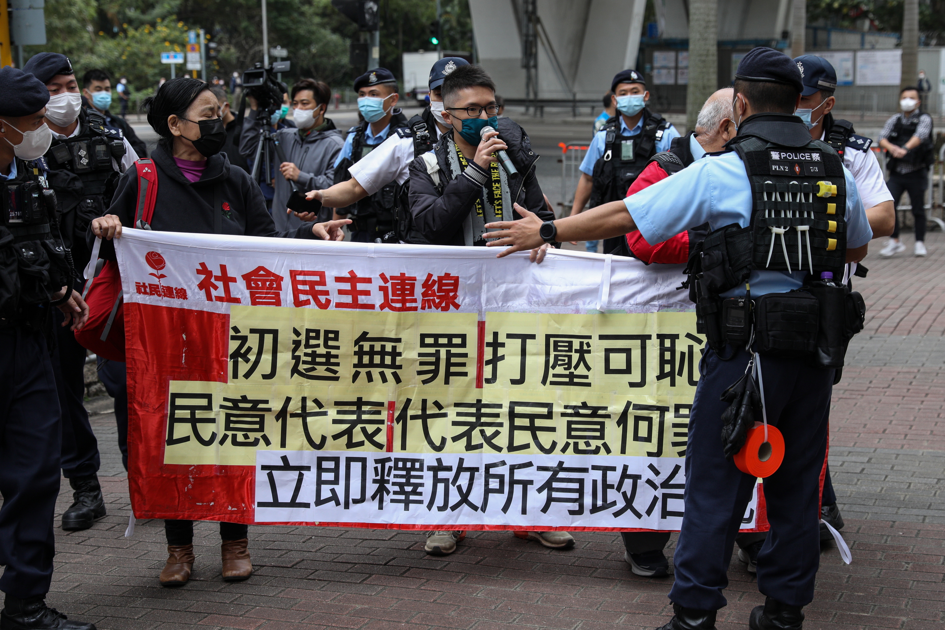 Macro juicio contras las figuras pro democracia de Hong Kong