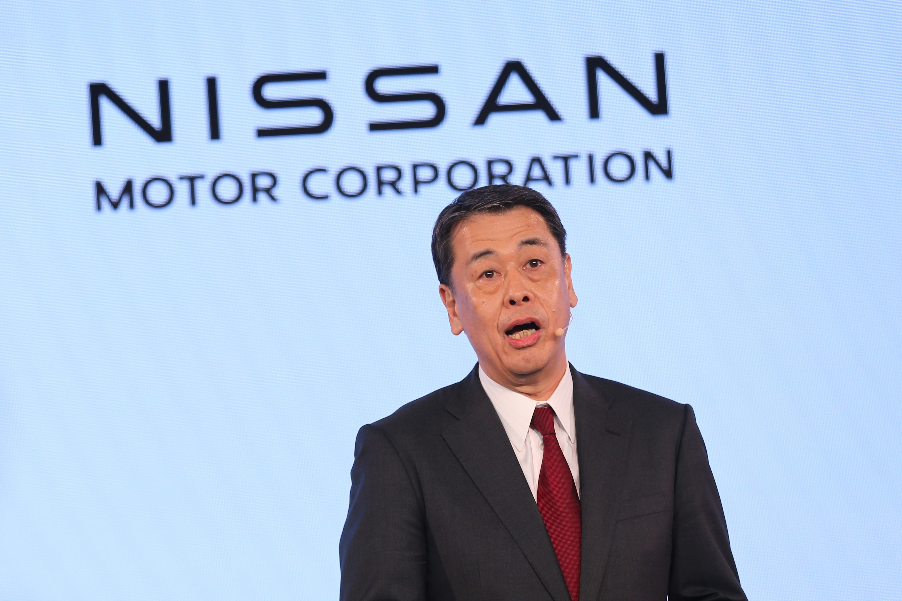 Makoto Uchida, máximo directivo de Nissan