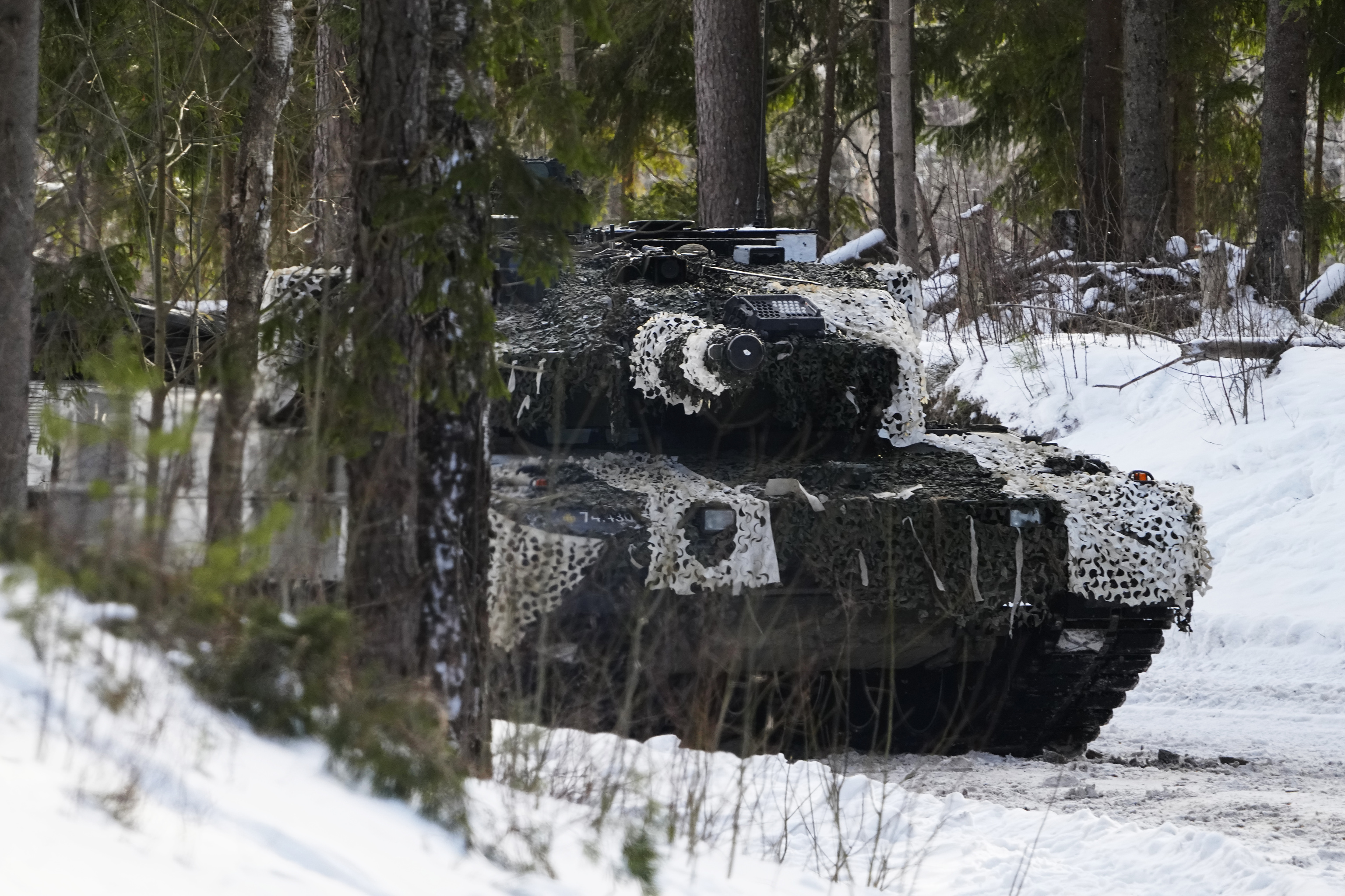 Tanque Leopard 2A7.