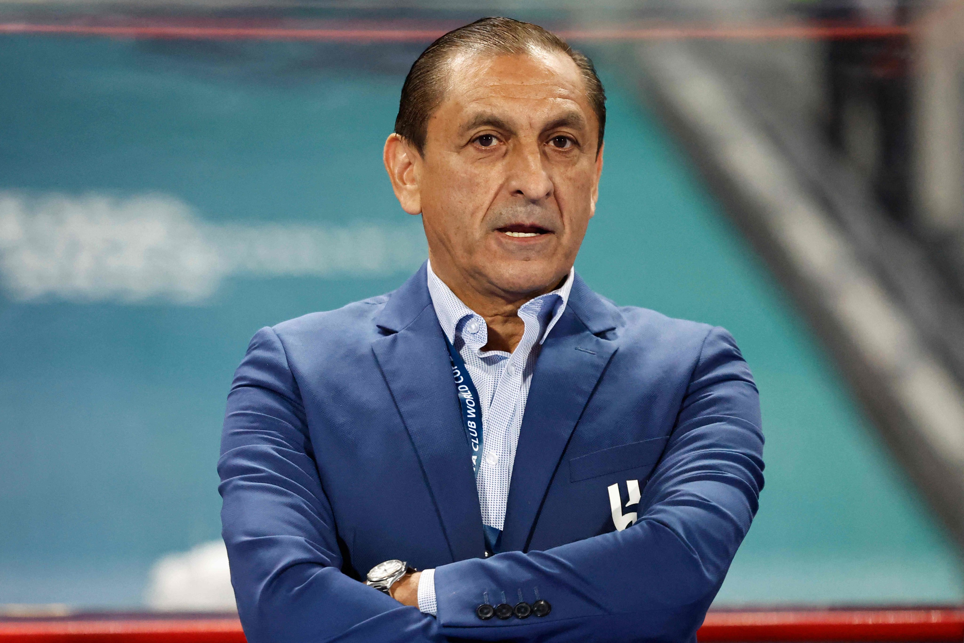 Ramn Daz, entrenador del Al Hilal.