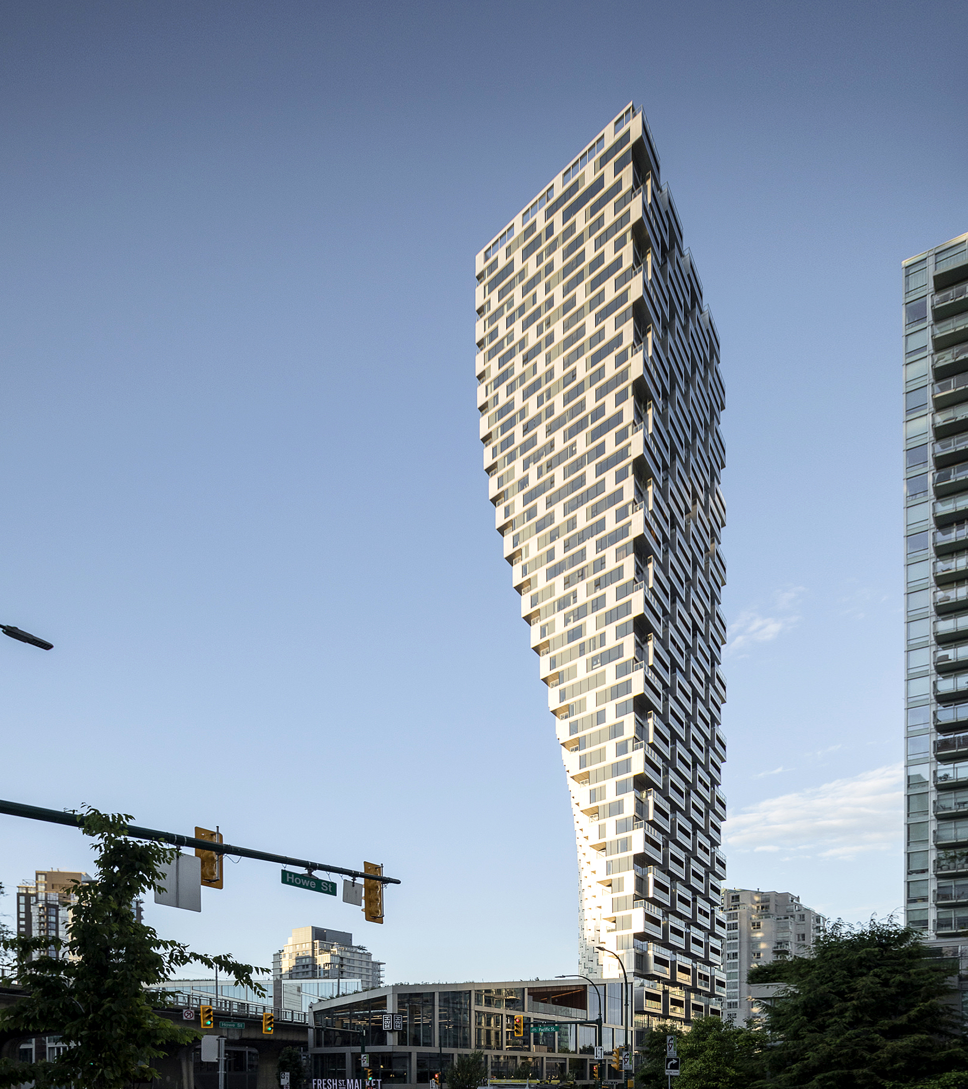 La Vancouver House, obra del arquitecto danés Bjarke Ingels.