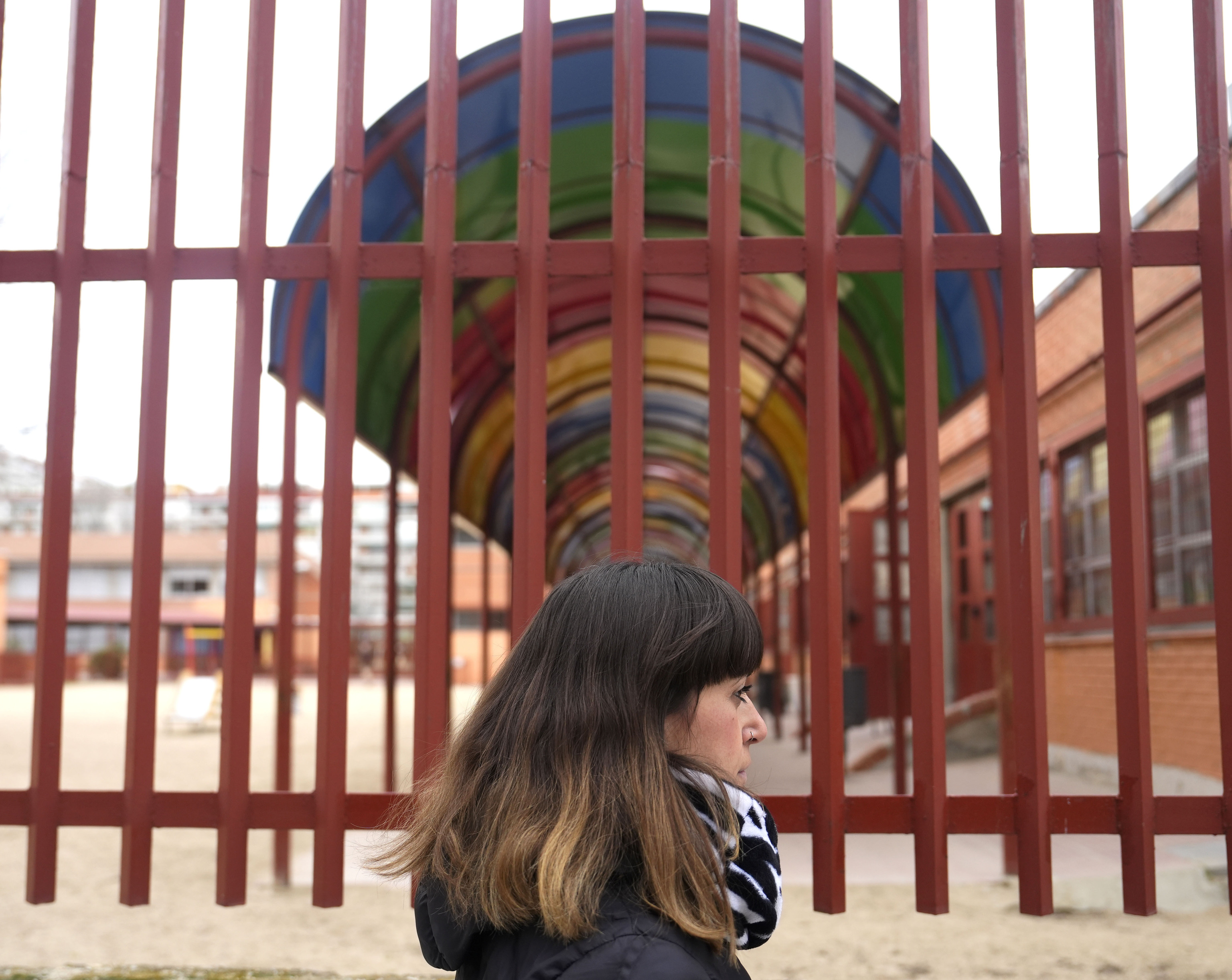 Marta Sancho, una madre del colegio Parque de Lisboa de Alcorcn.