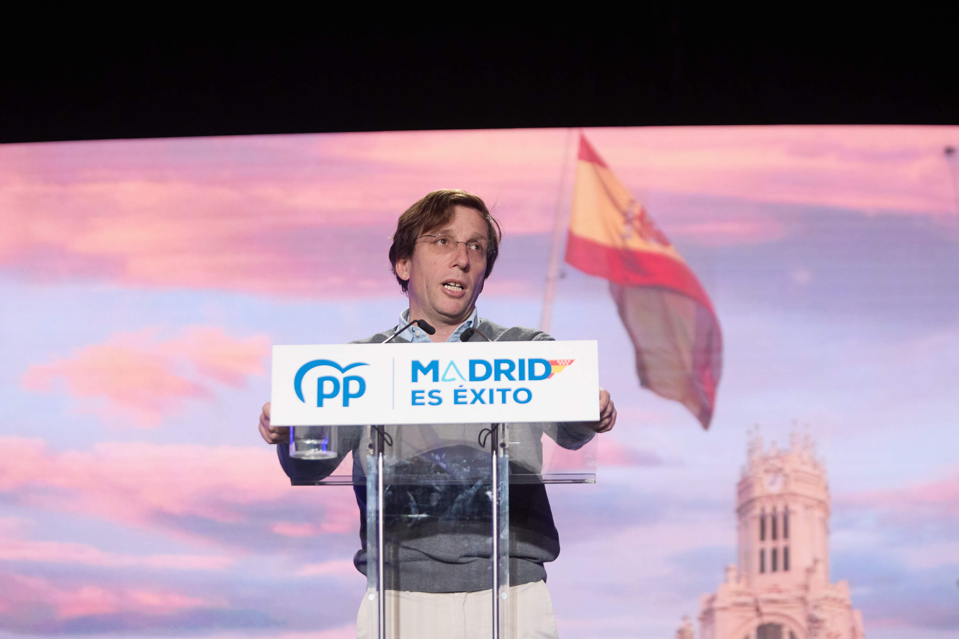 El alcalde, Jos Luis Martnez-Almeida, participa en la clausura el sbado de la ltima jornada del PP regional