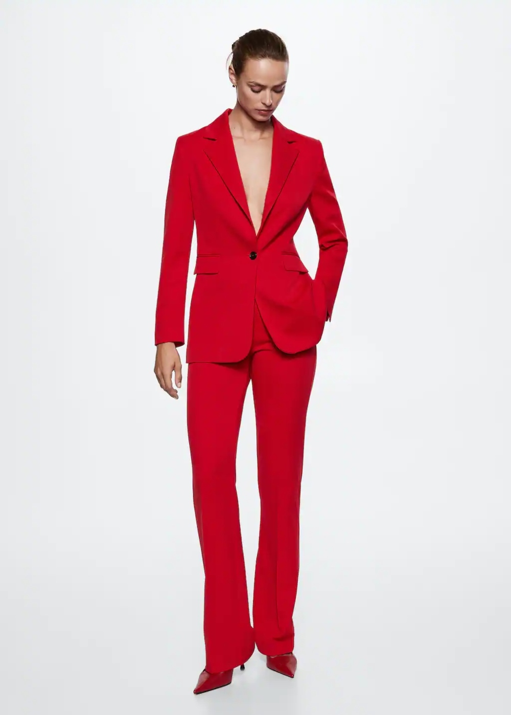Abiertamente Derecho exceso 10 trajes de chaqueta de mujer de Mango para un look de oficina perfecto |  Moda