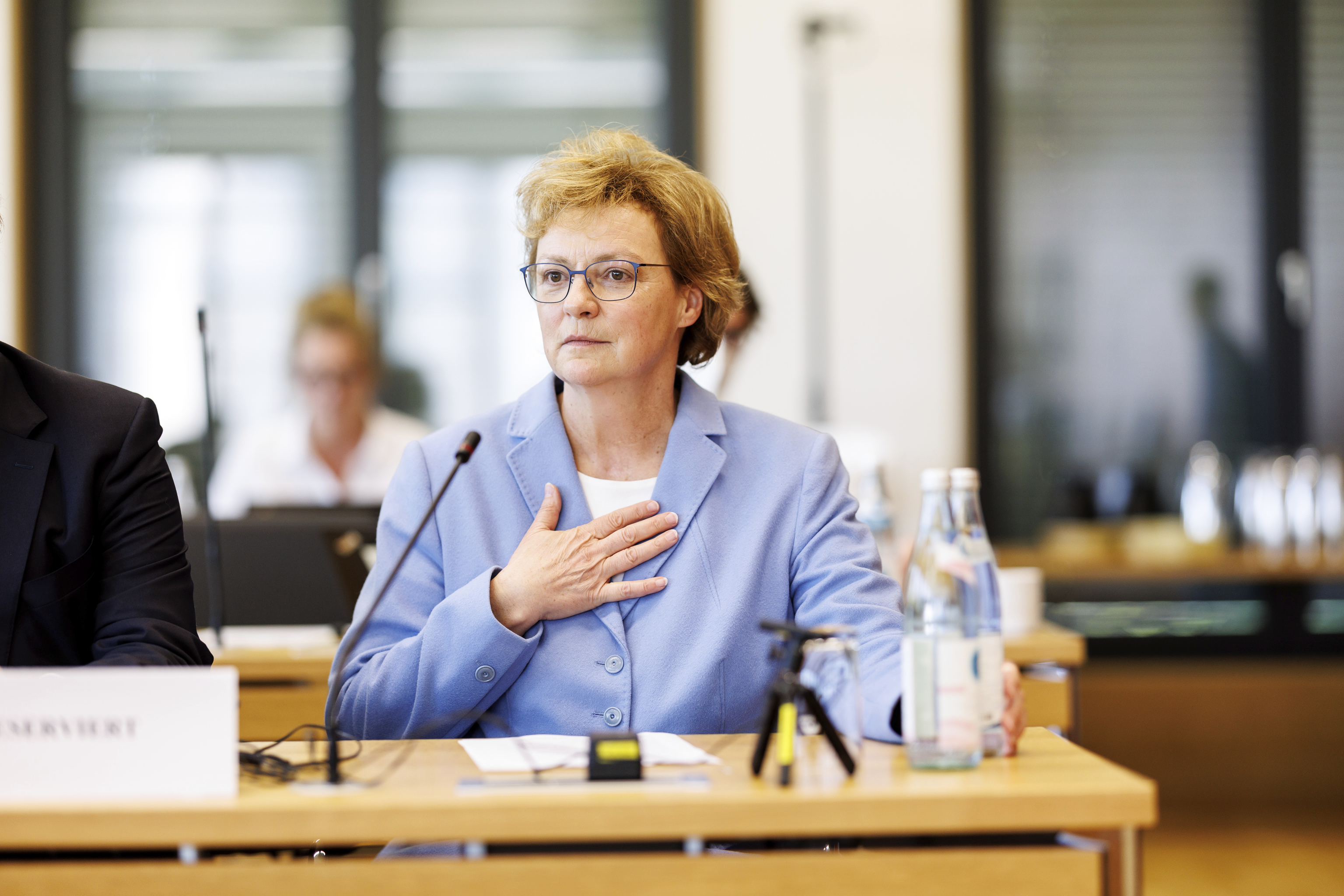 Monika Hohlmeier, presidenta de la Comisin de Control Presupuestario de la Eurocmara