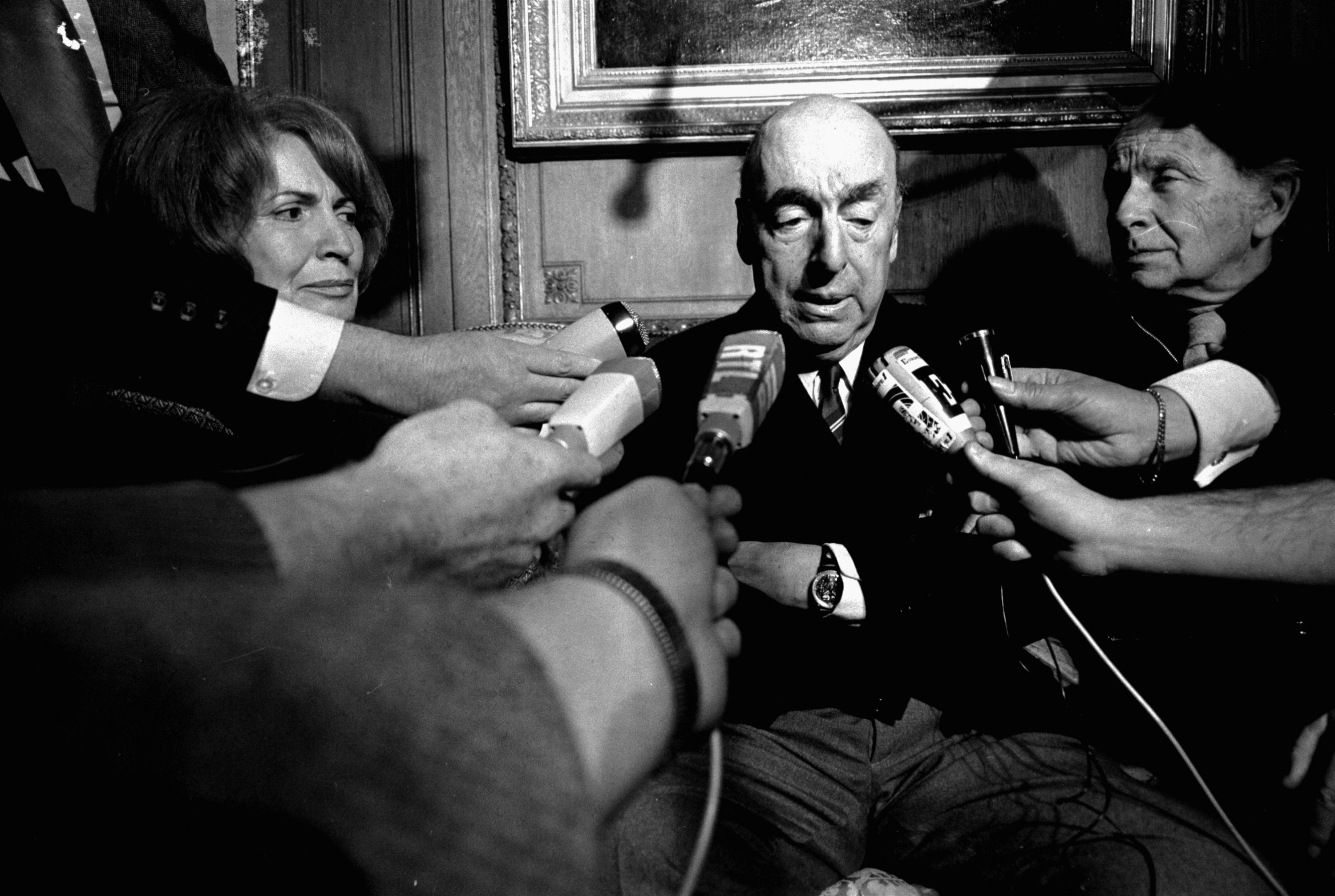 Pablo Neruda, en una foto de 1971.
