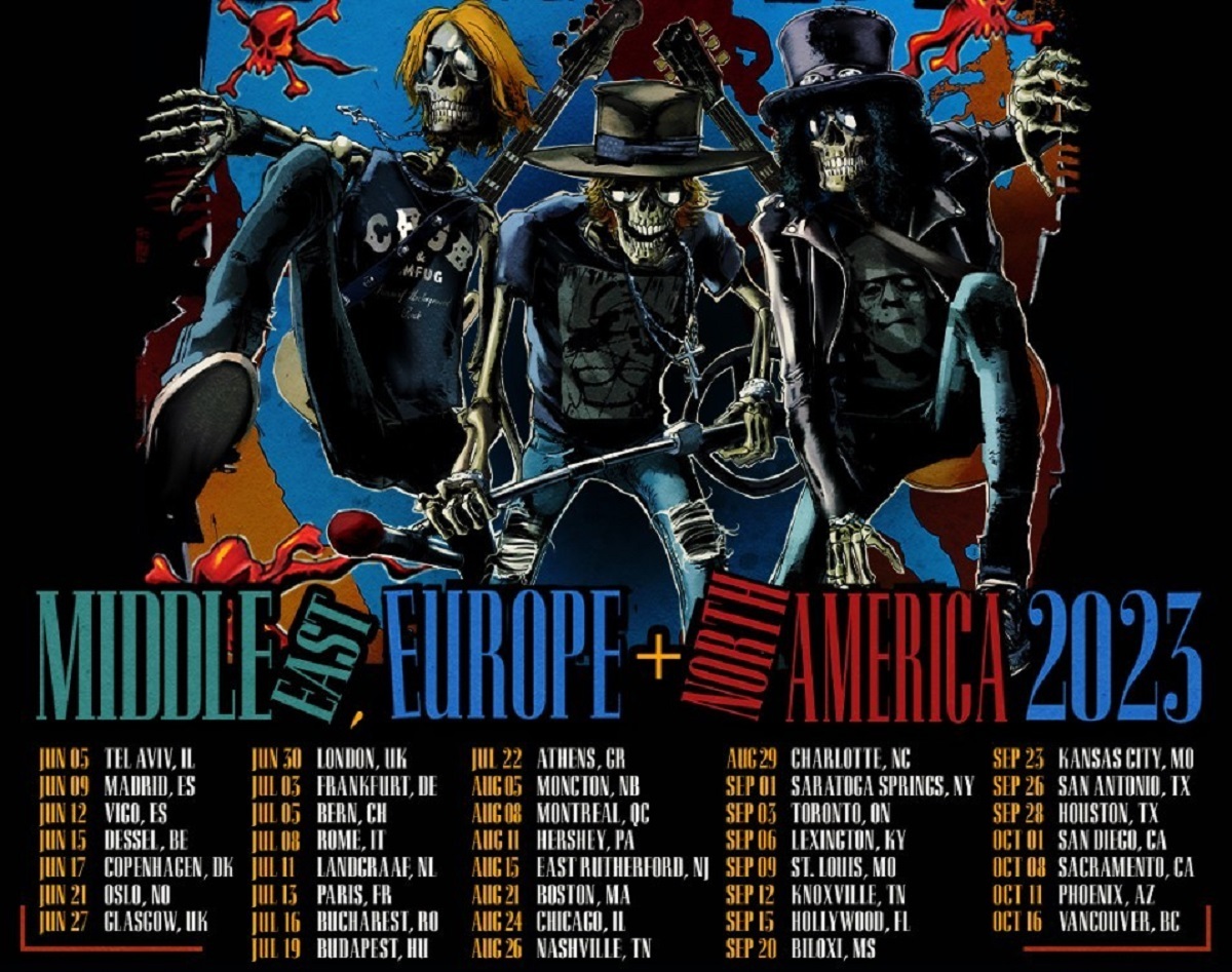 Guns n' Roses pasará por Madrid y Vigo en junio de 2023 | Música