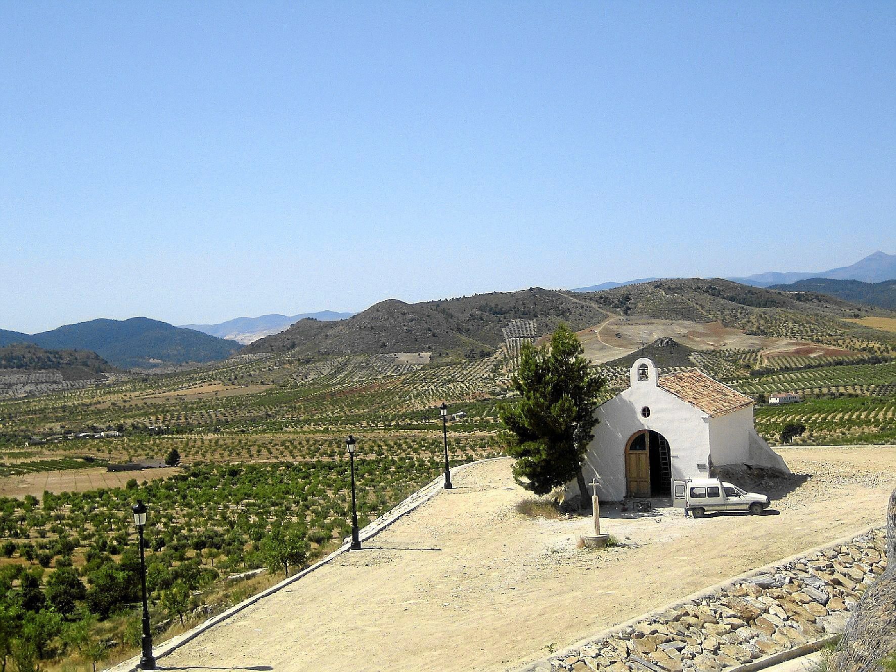 La ermita de San Gregorio, en Oria.